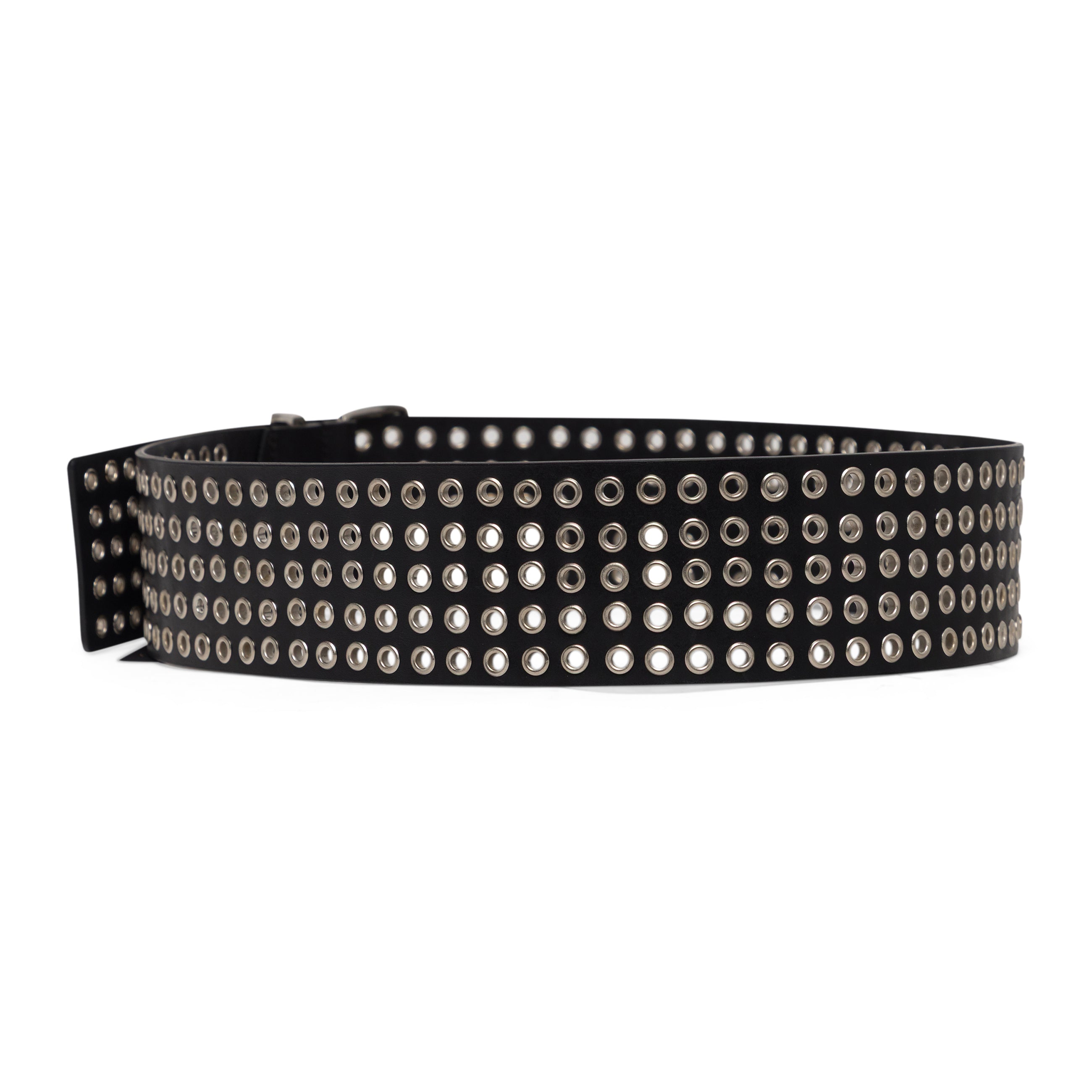 Dilara Findikoglu Eyelet Belt Black