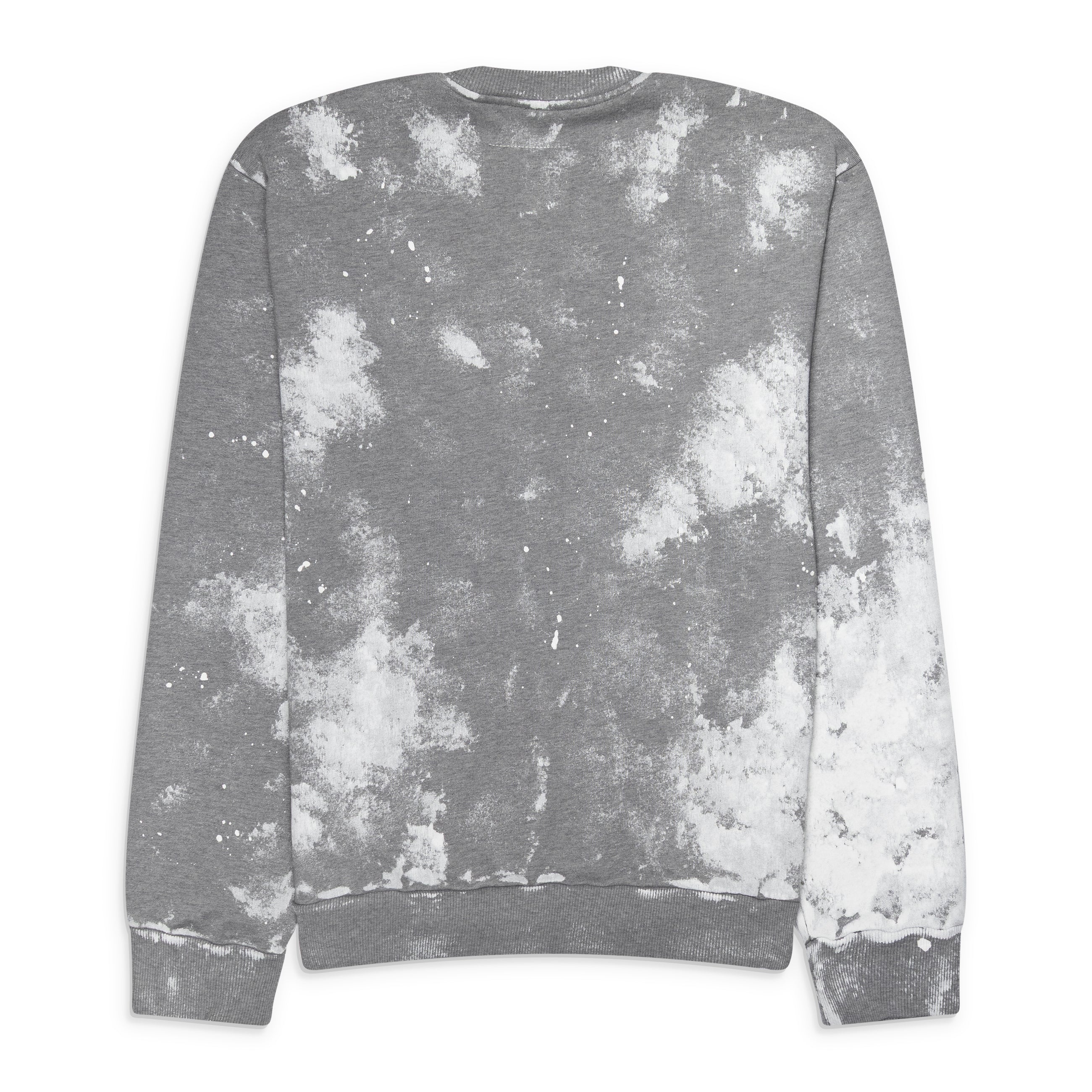 MM6 Maison Margiela Paint Splatter Sweatshirt Grey