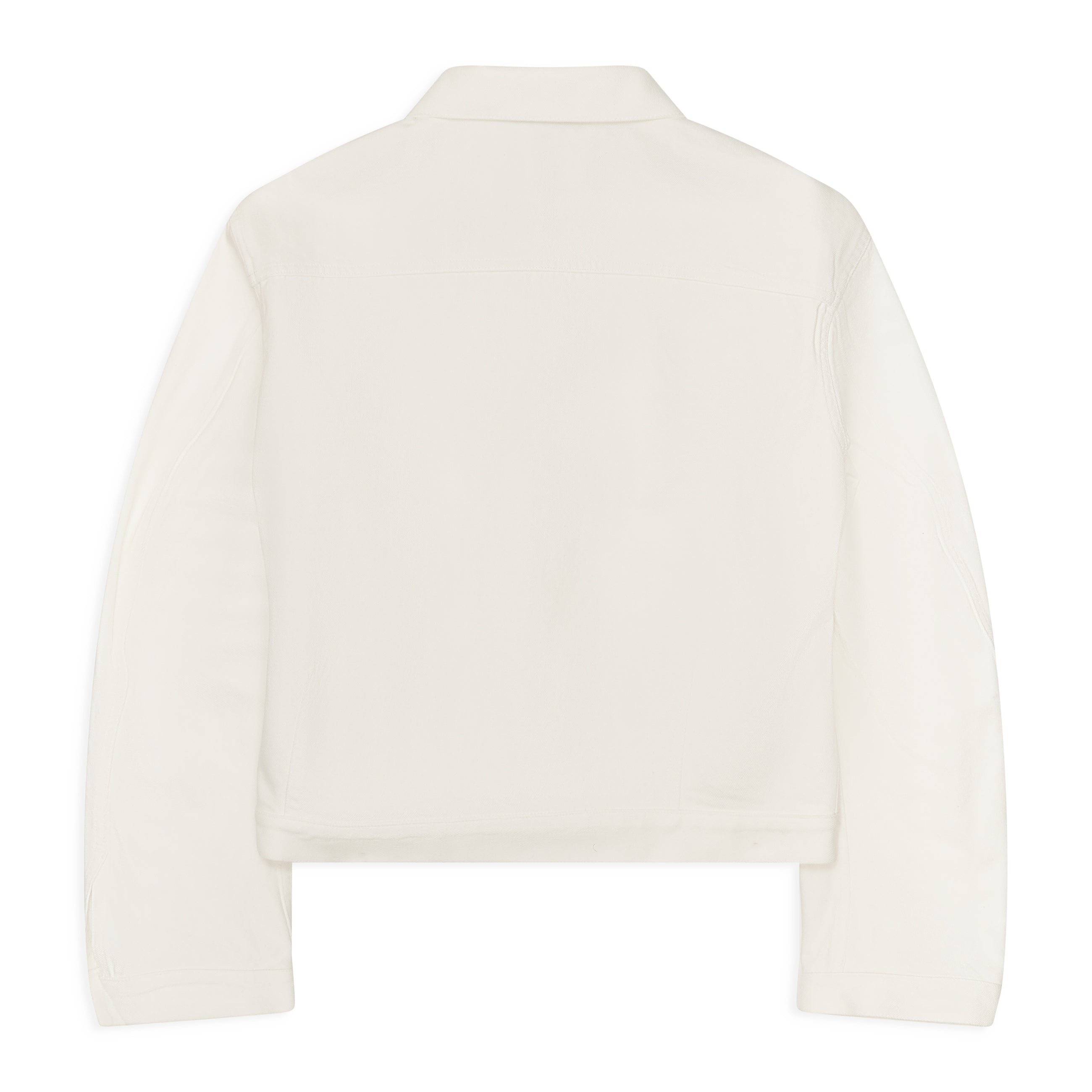 Jil Sander Regular Fit Denim Jacket White