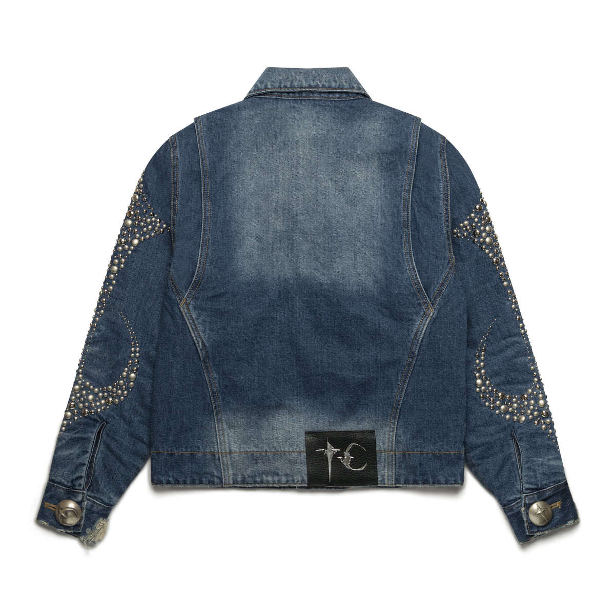 Thug Club Iron Steel Focus Denim Jacket Blue