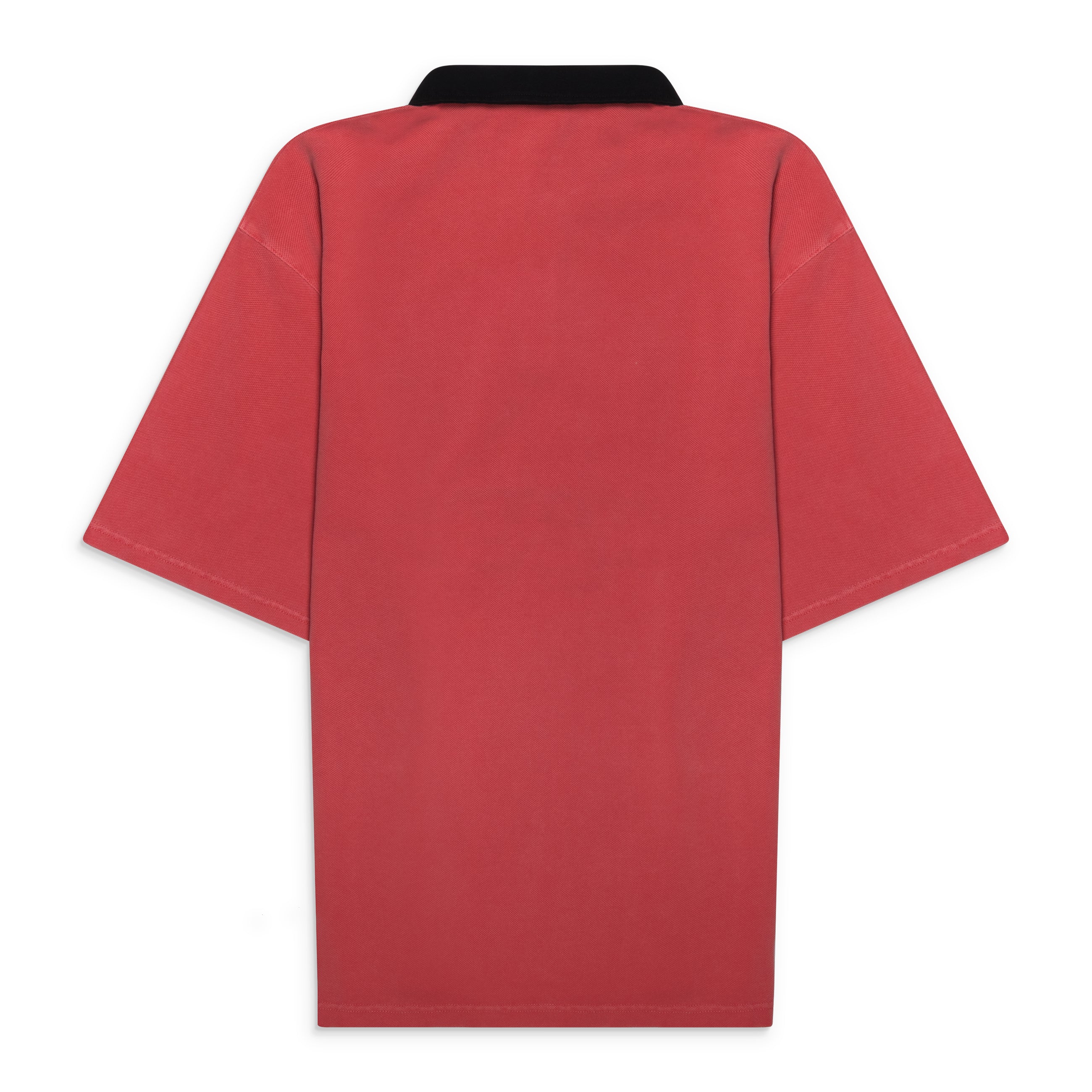 Martine Rose Oversized Polo T-Shirt Pink