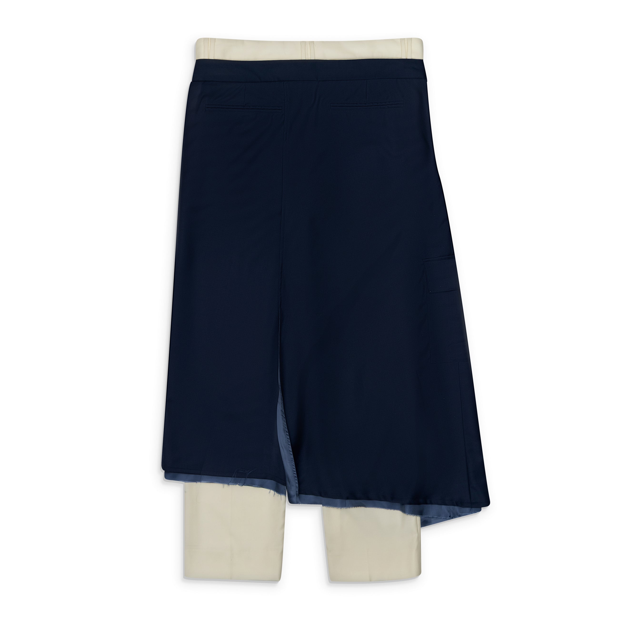 AWGE Wrap Panel Trousers Blue