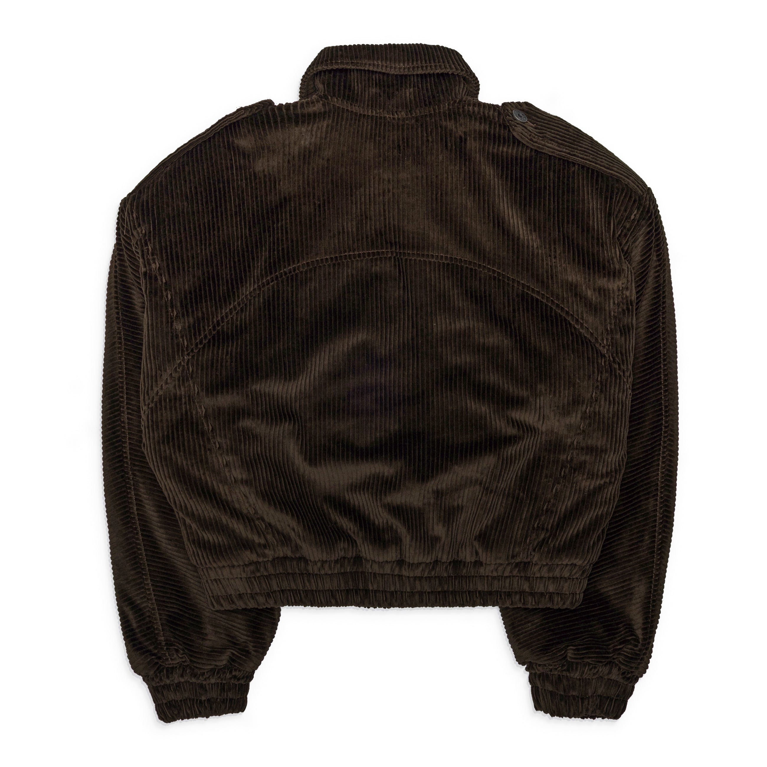 Vaquera Women Quilted Corduroy Jacket Woven Brown