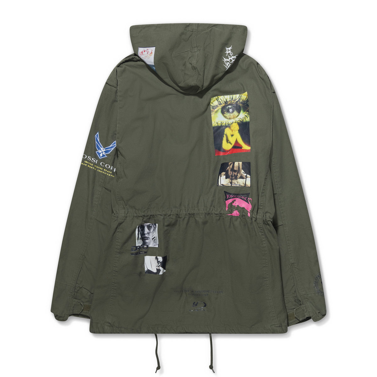 YOSSI CORP Bomber Reworked Jacket Green