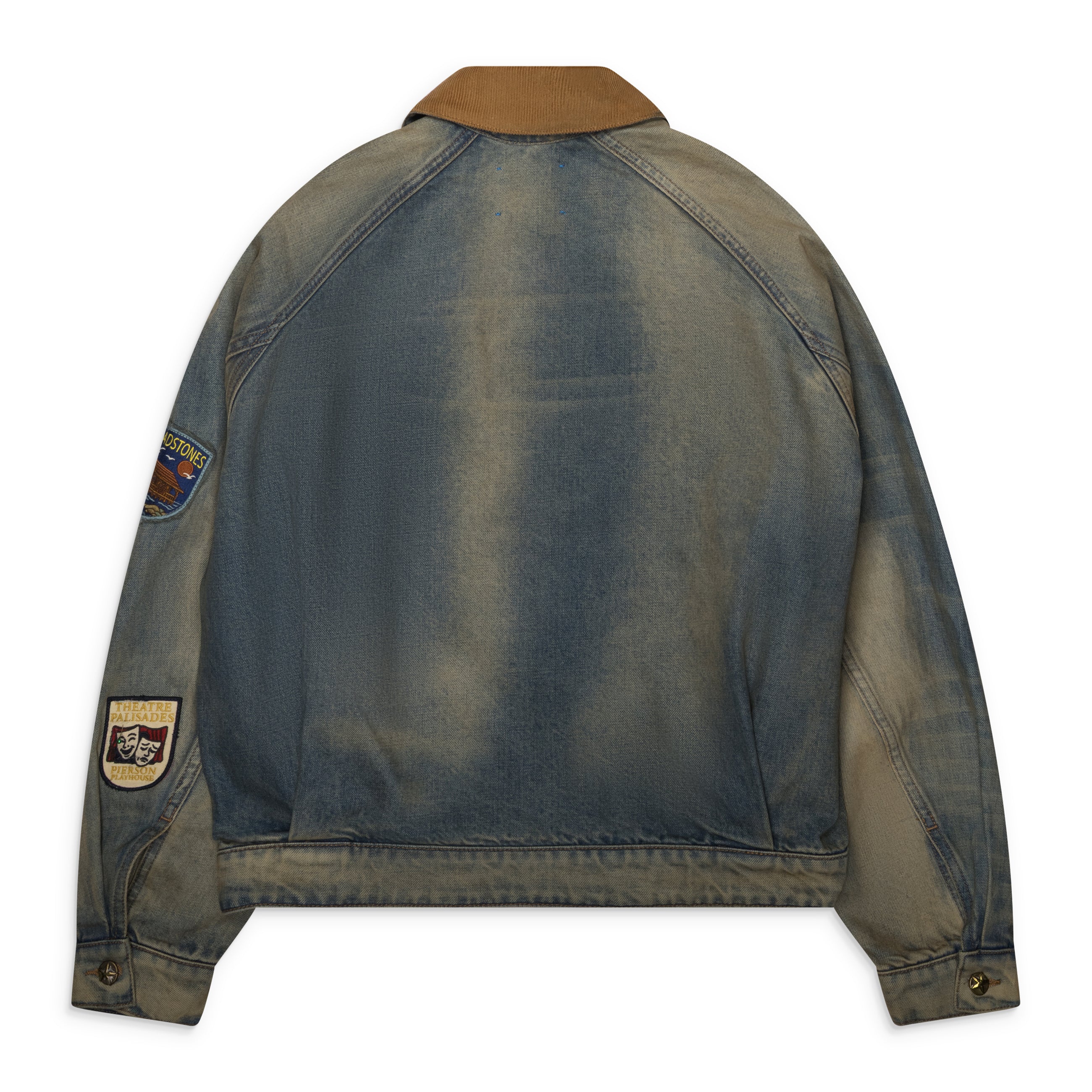 Ercole Studio Palisades Denim Jacket Blue