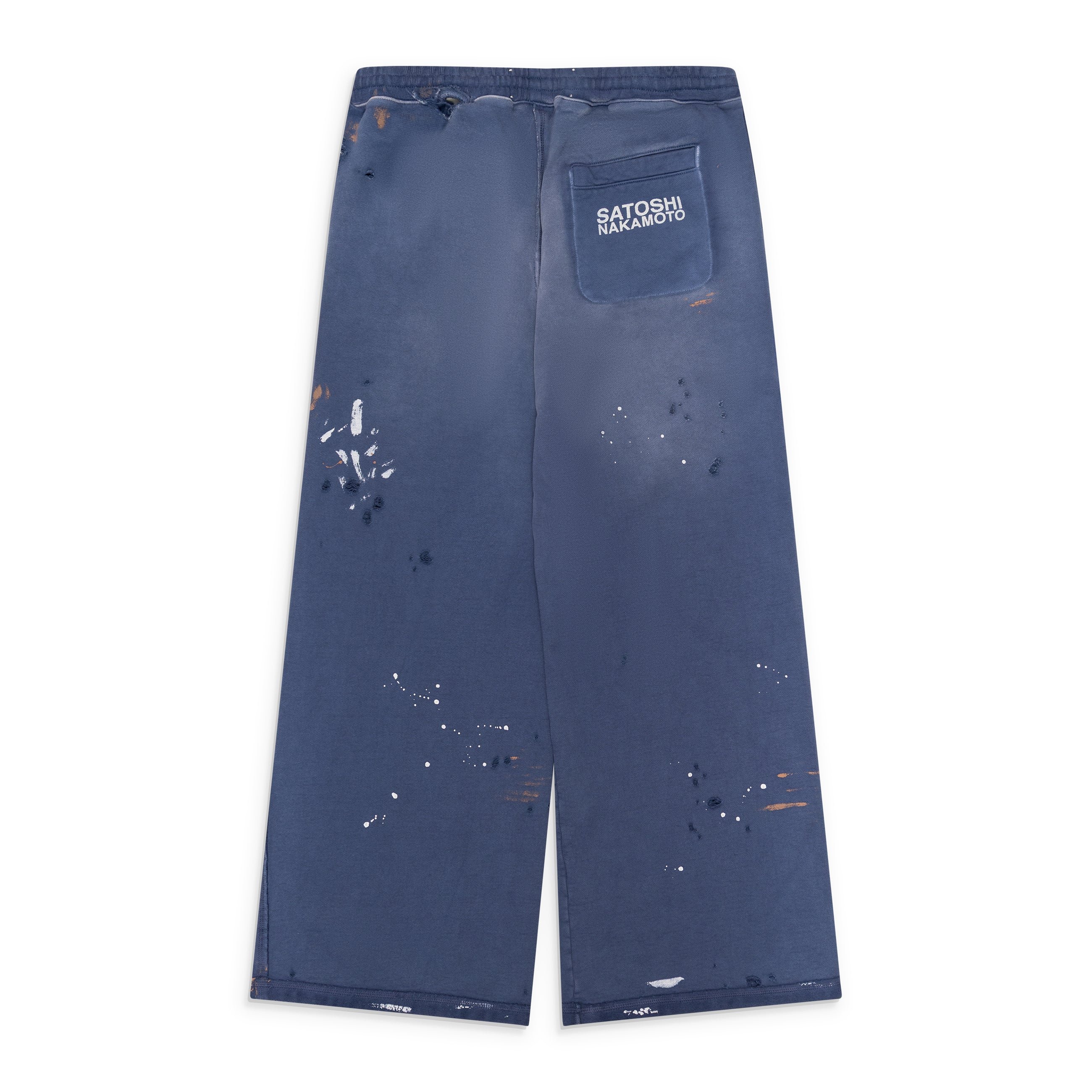 Satoshi Nakamoto Luke Fleece Sweat Blue