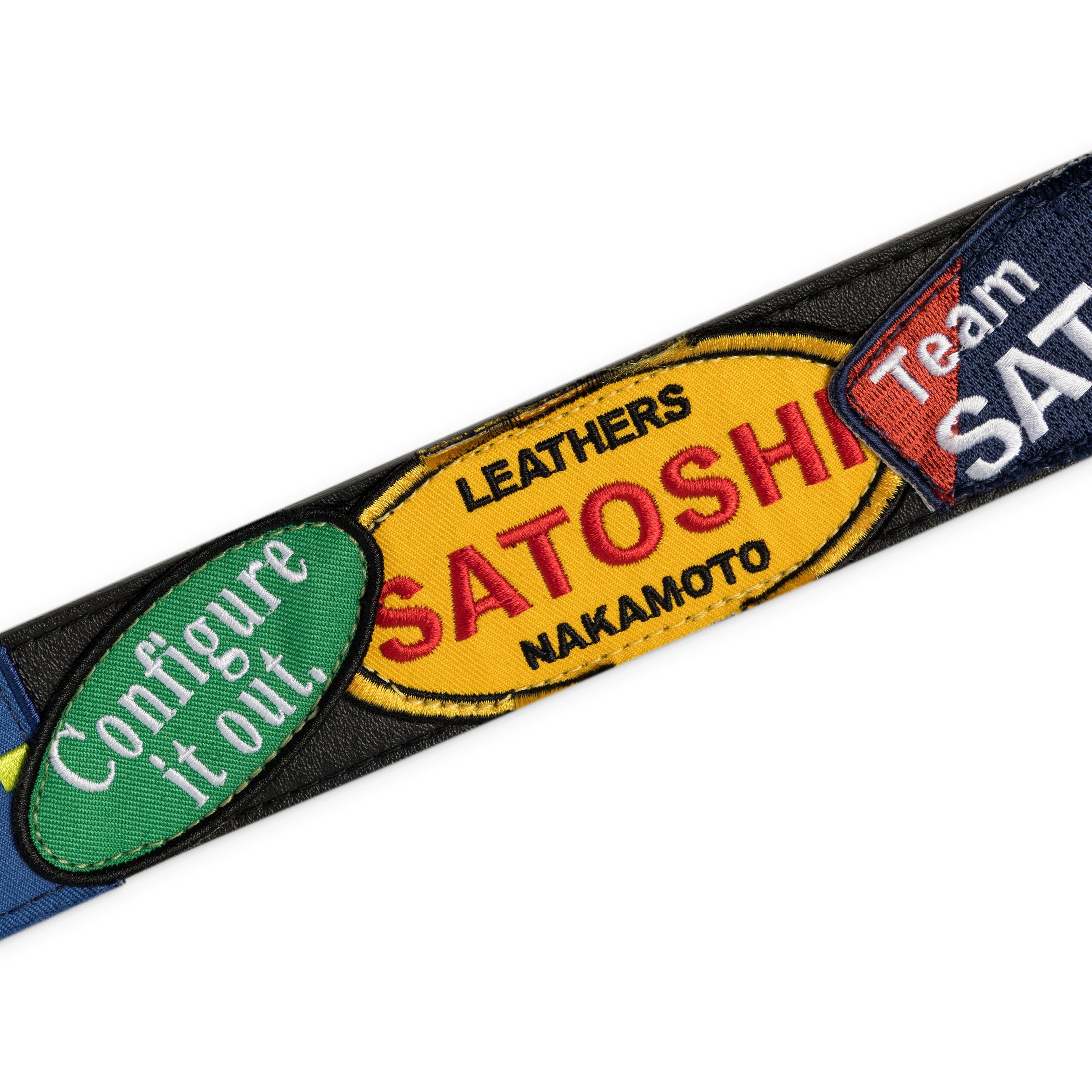Satoshi Nakamoto Codex Patch Belt Multicolor
