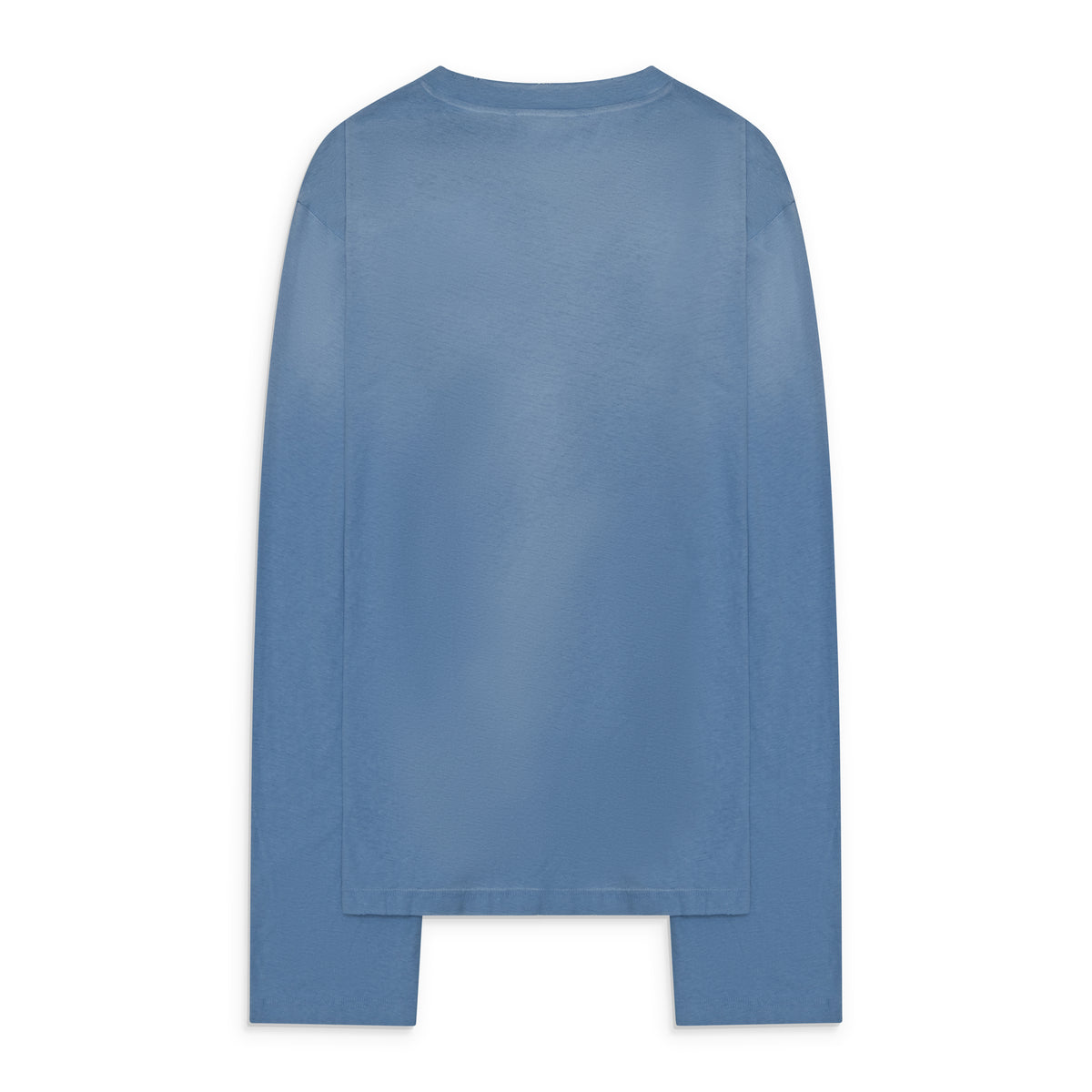 Acne Studios Long Sleeve Logo T-Shirt Cornflower Blue