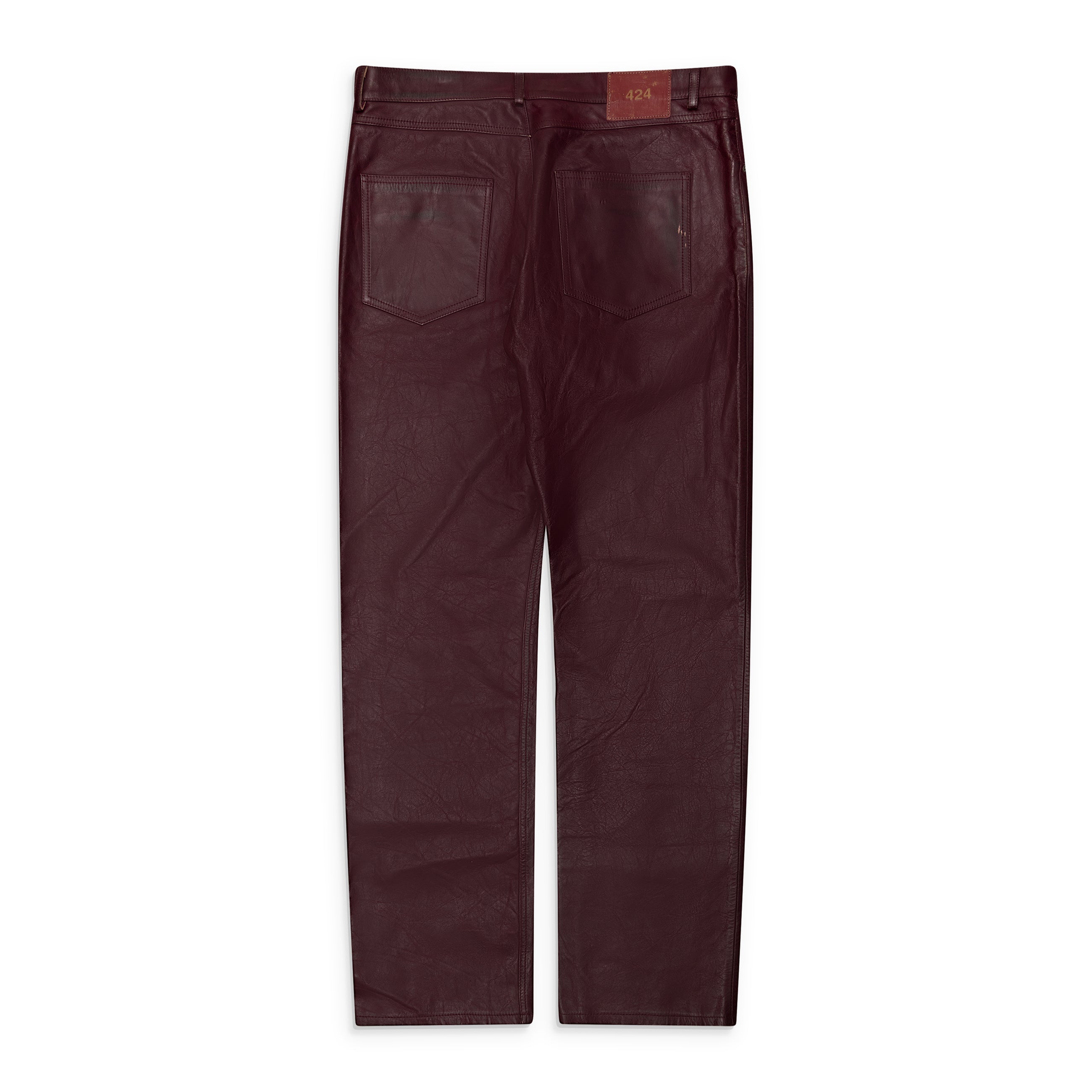 424 Moto Pants Red