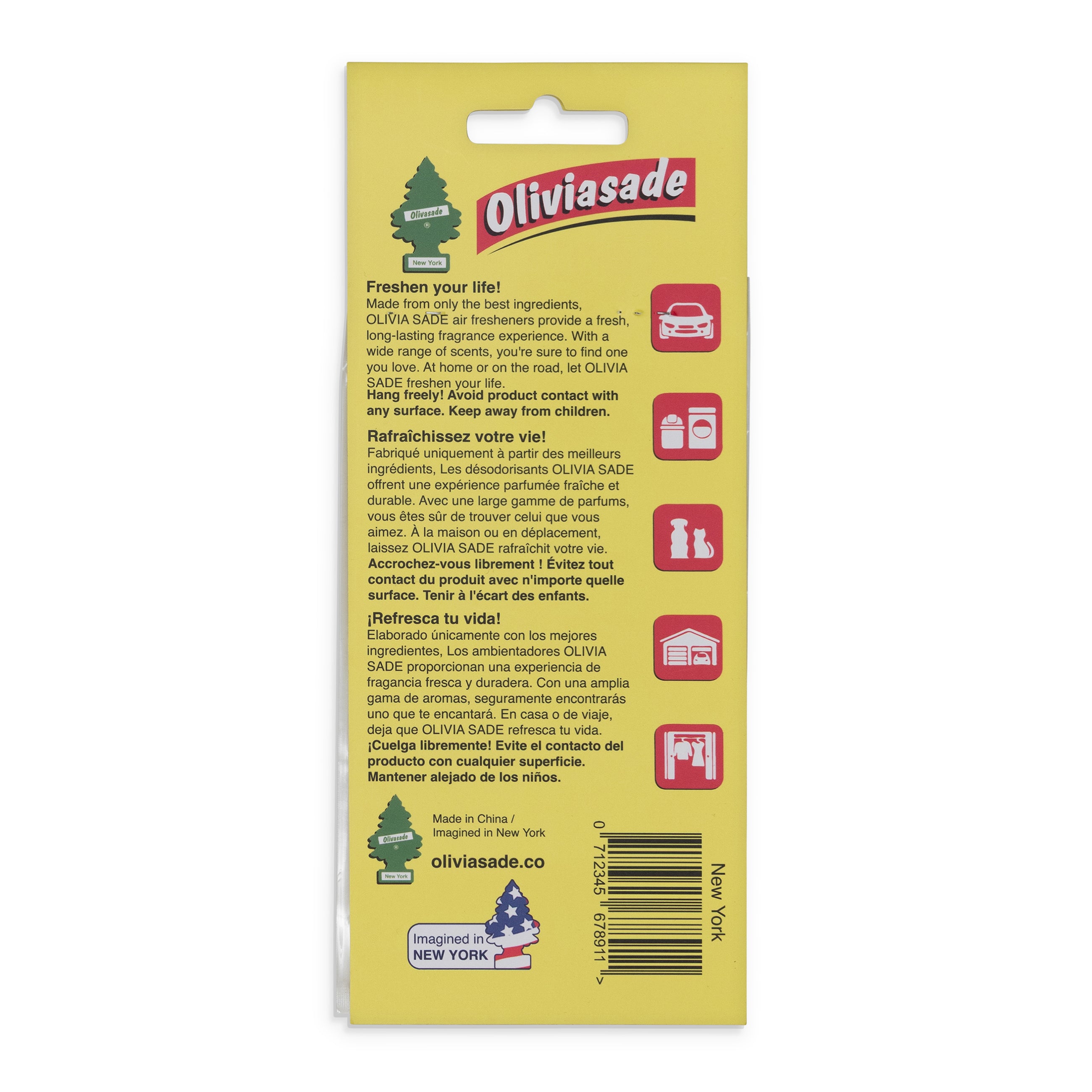 OLIVIASADE No Smoking Souvenir Keychain Black