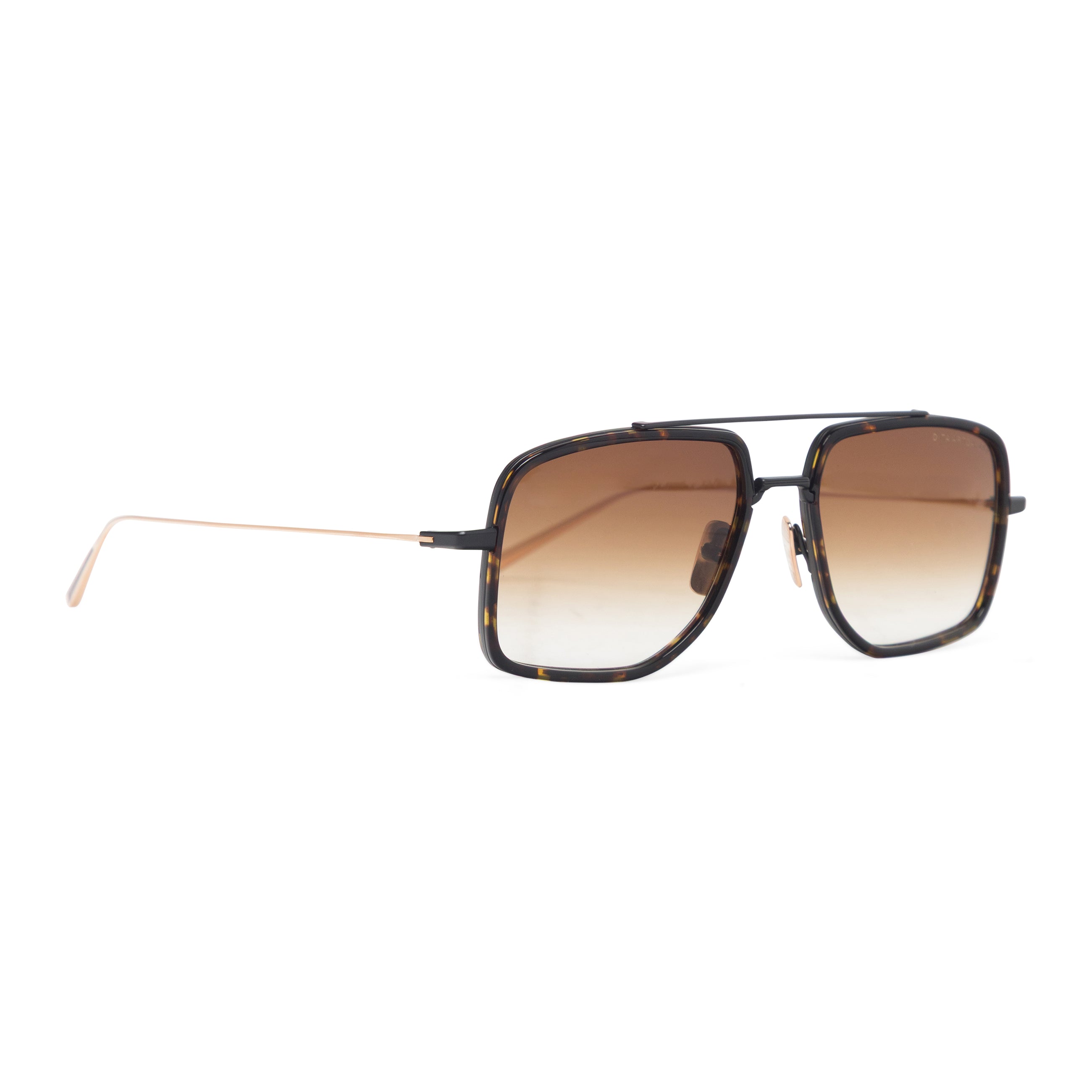 Dita Artoa.88X Matte Black - Dark Tortoise - White Gold