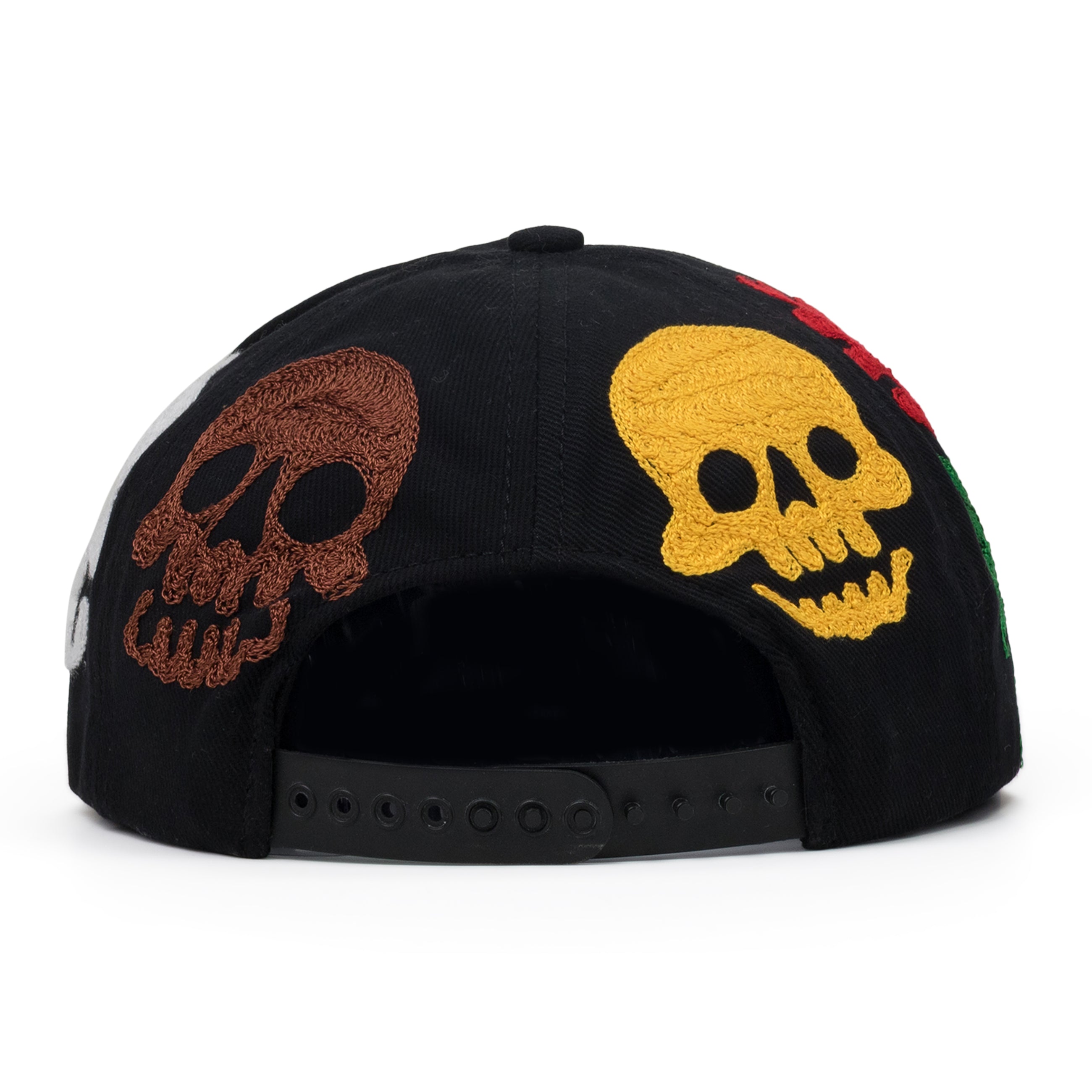 Clayton Patterson Skull Cap Black