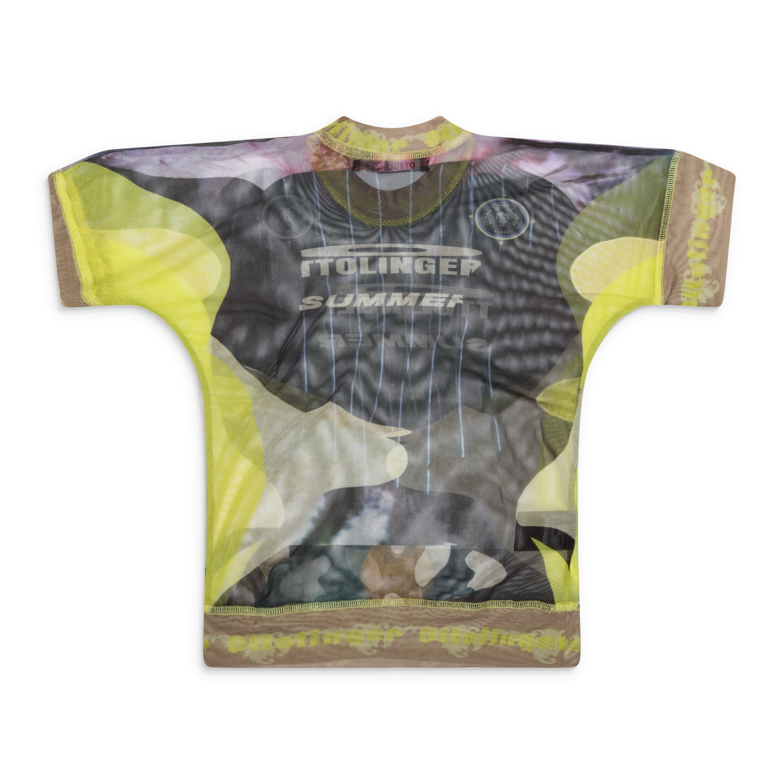 Ottolinger Yellow Mesh Otto Morph Shirt Multicolor