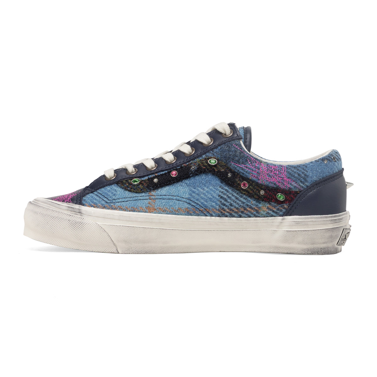 Vans Lx Old Skool 36 Harris Tweed Navy/Multi