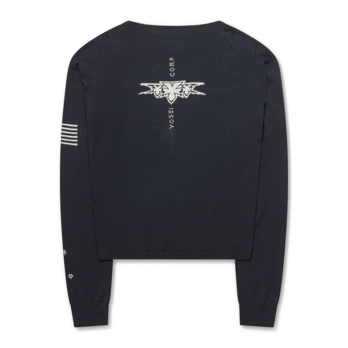 YOSSI CORP Alan Vega Sweater Black