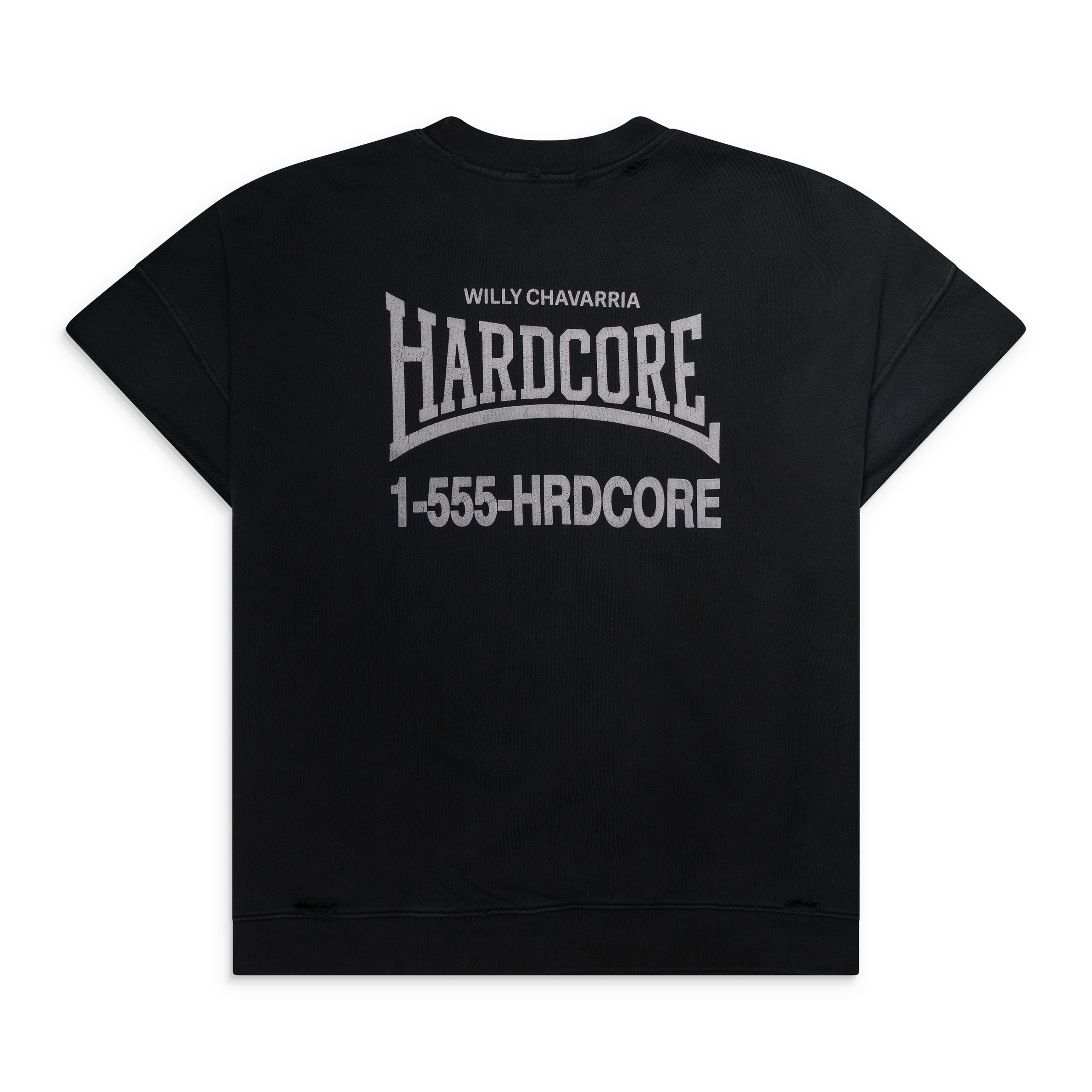 Willy Chavarria Hardcore - Muscle Tee Black