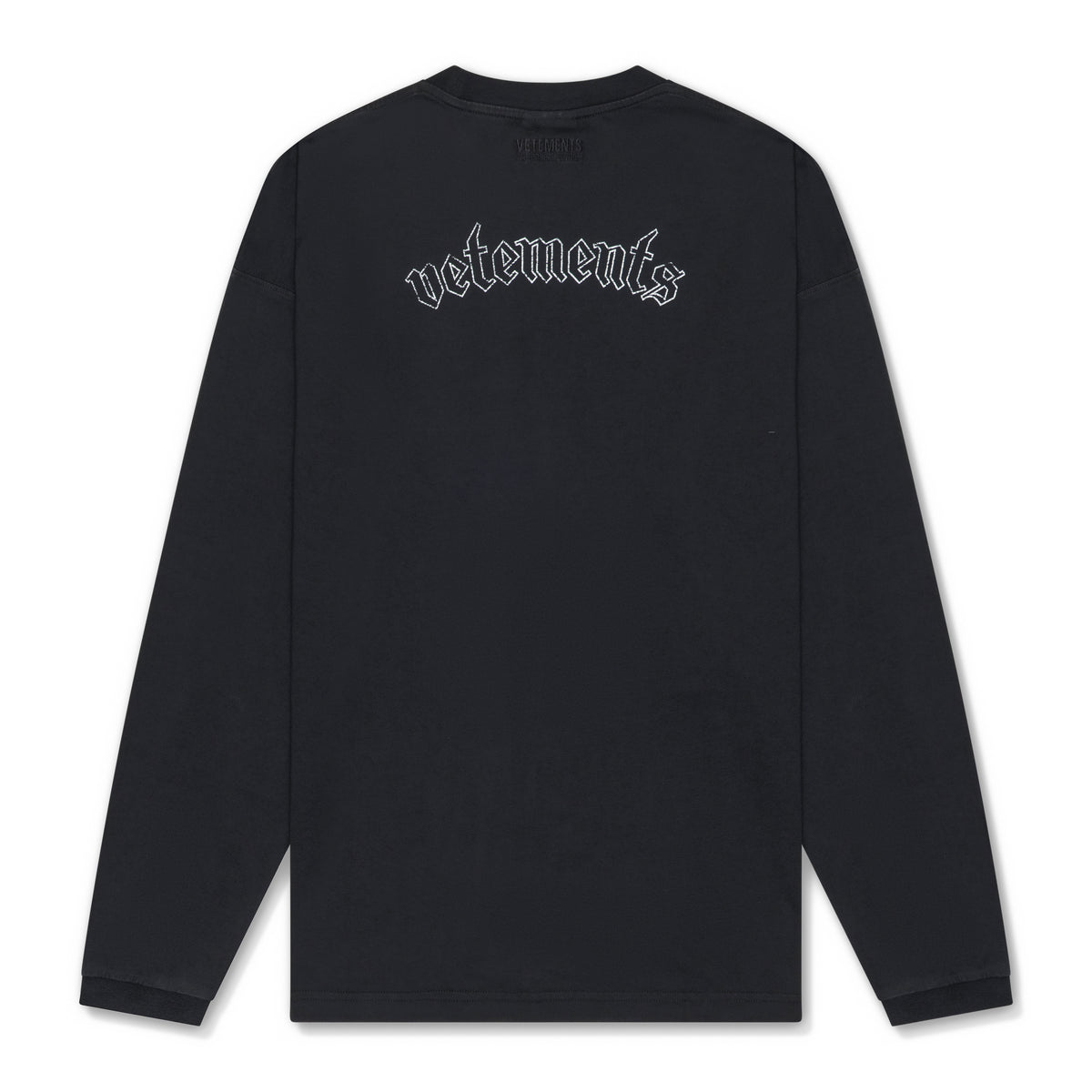 Vetements Vetementsxmotorhead Flag Longsleeve Black