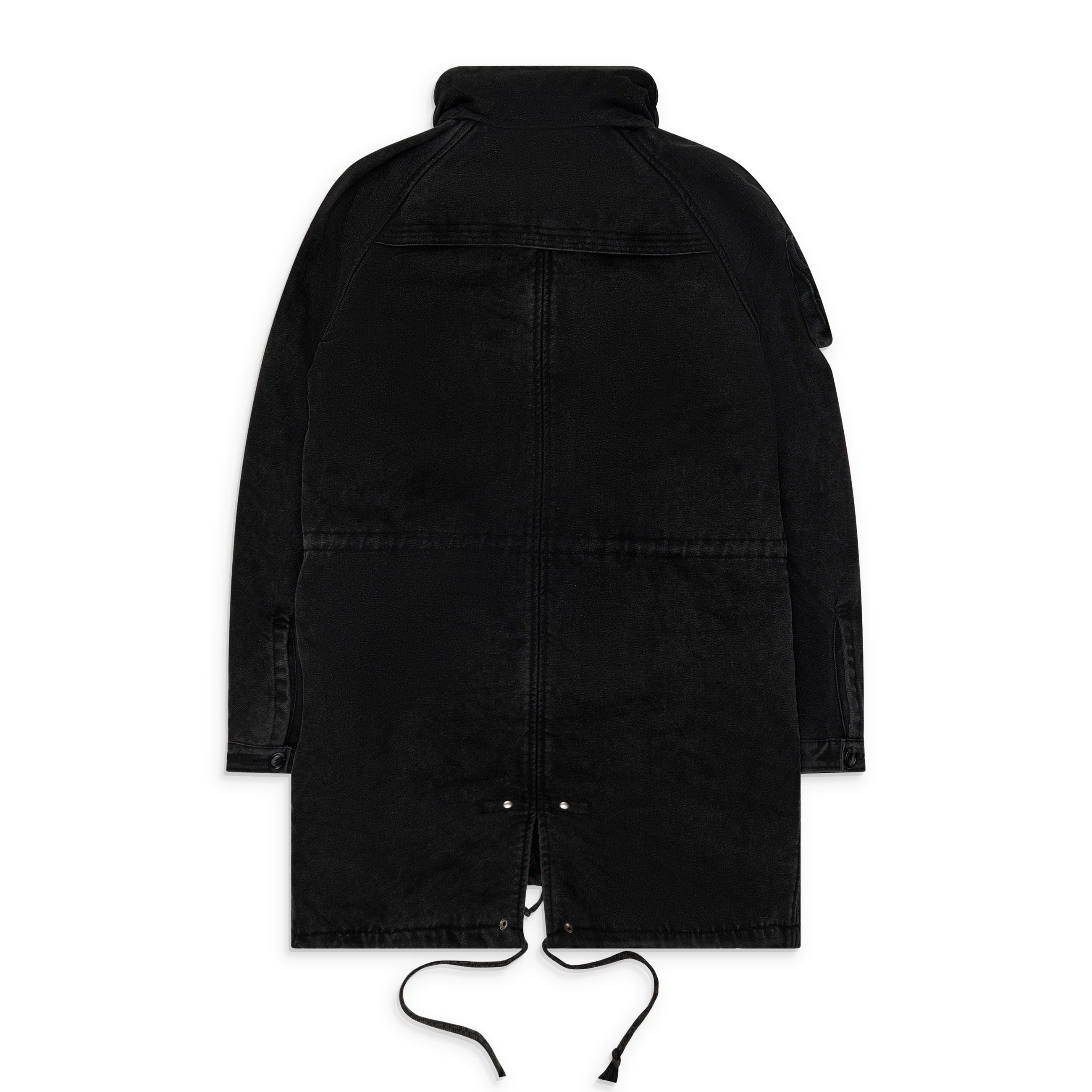 Troubled Waters Military Mods Coat Black