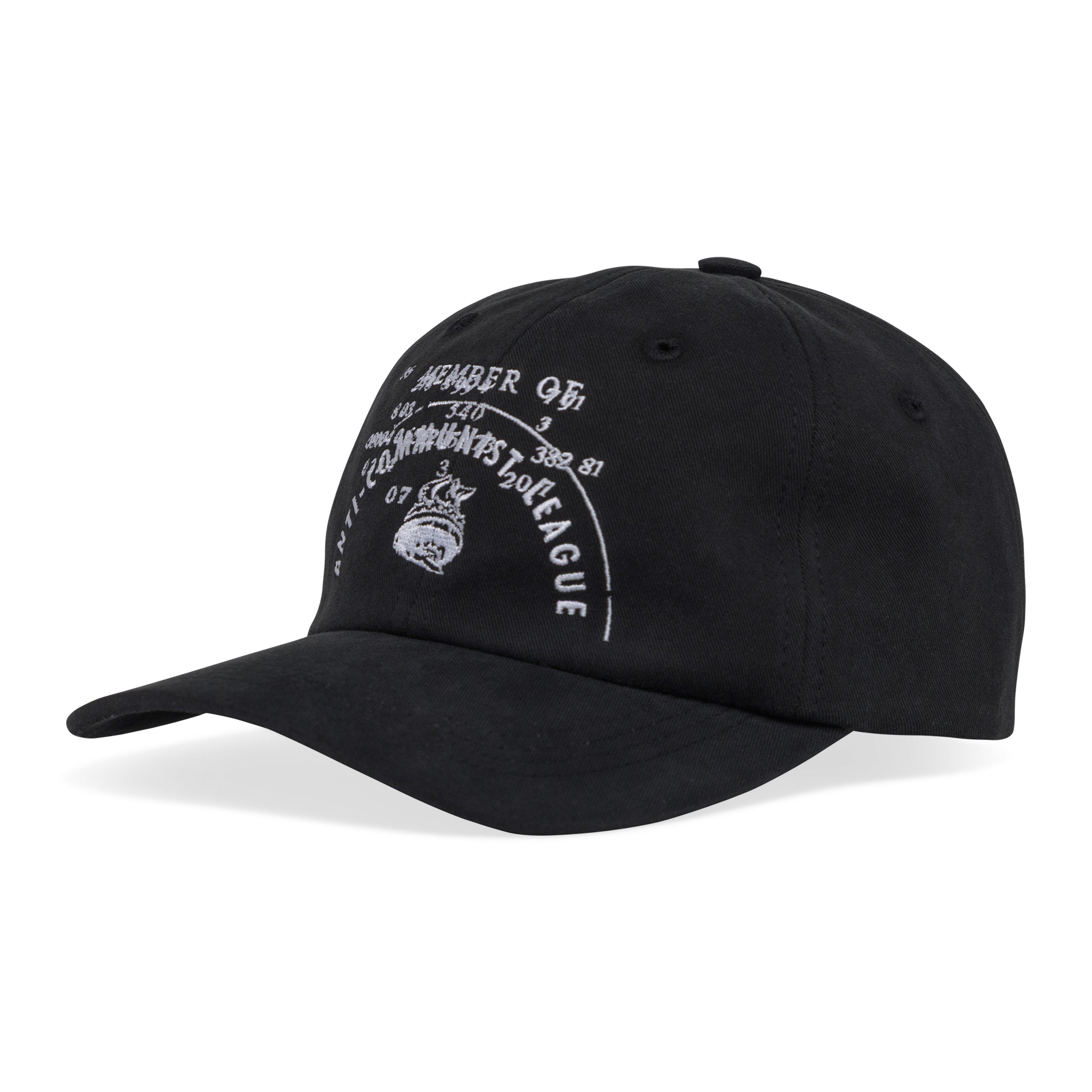 Enfants Riches Deprimes Anti-Communist Leage 6-Panel Hat Black