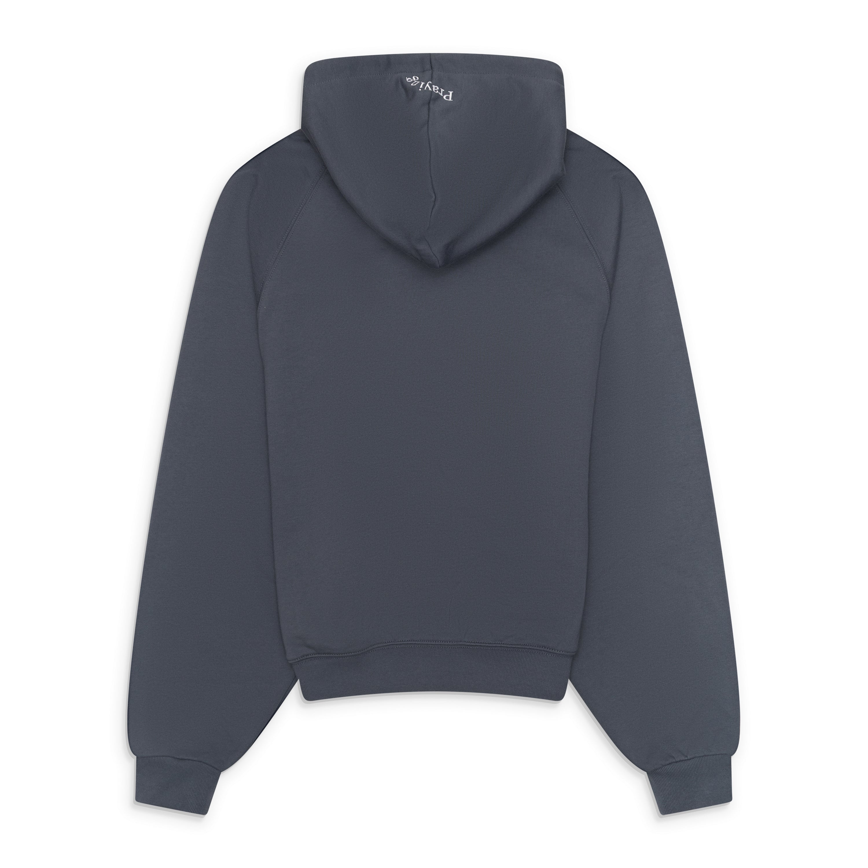 Praying Hard Work Hoodie Blue – ESSXNYC