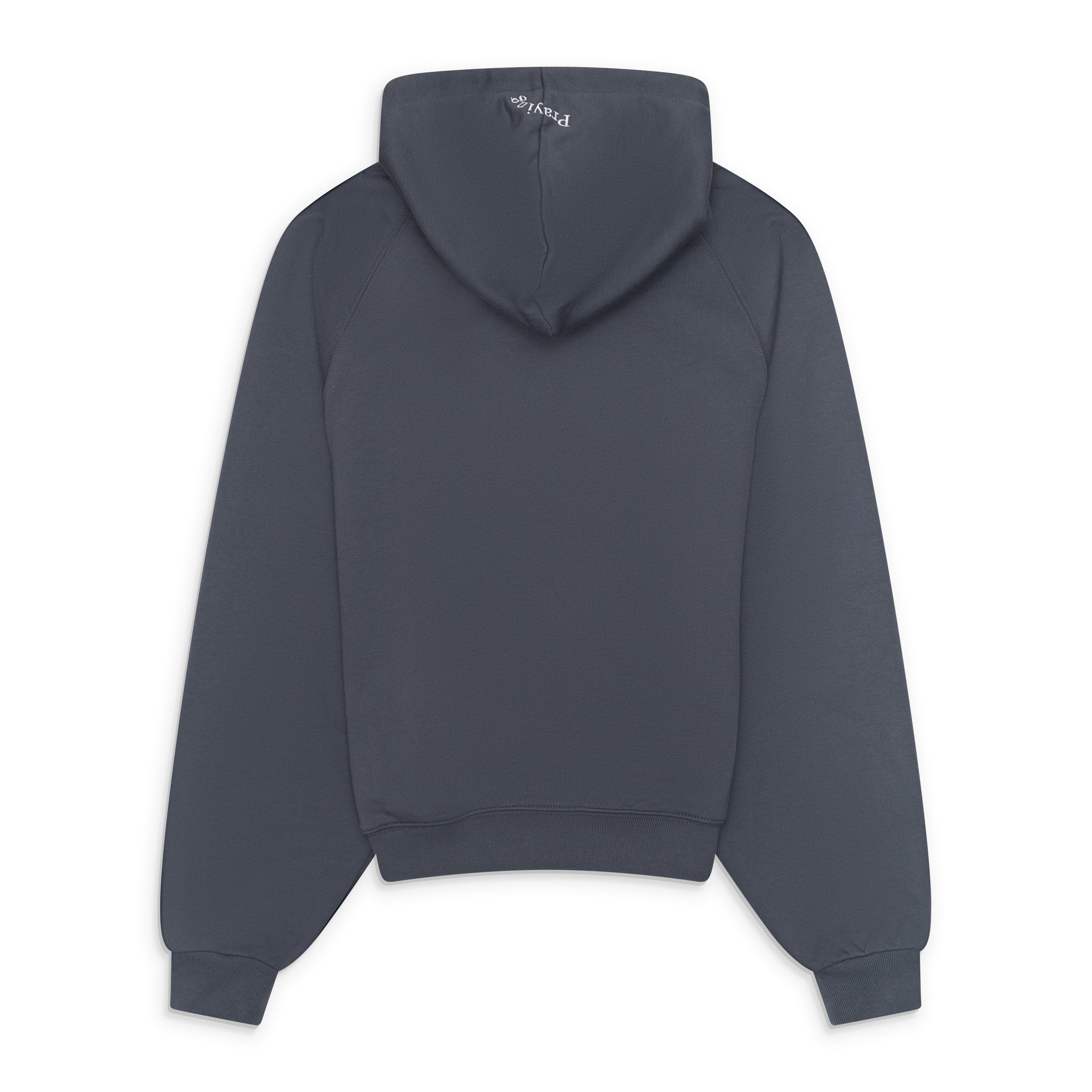 Praying Hard Work Hoodie Blue