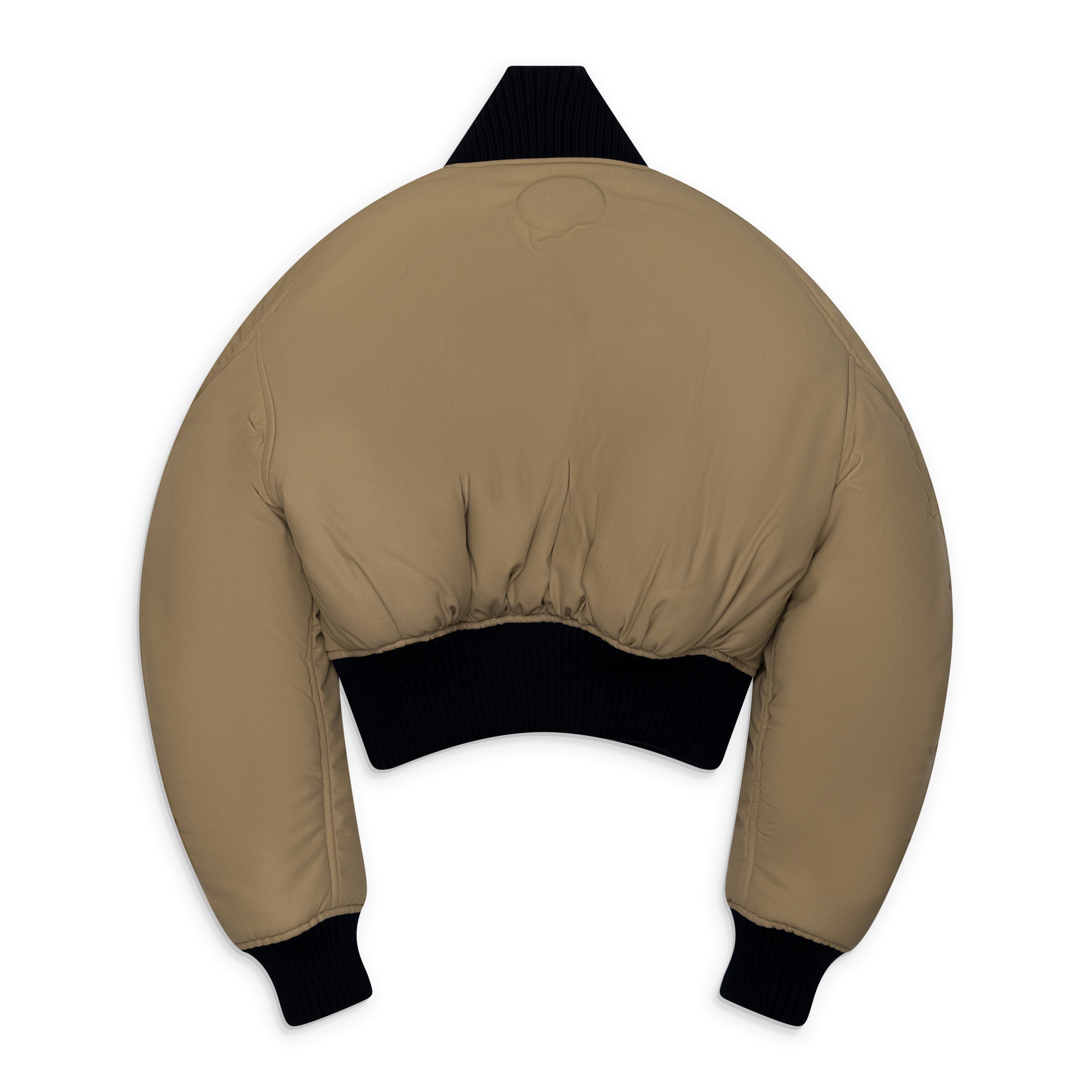 Jean Paul Gaultier Round Ribbed Bomber Jacket Multicolor