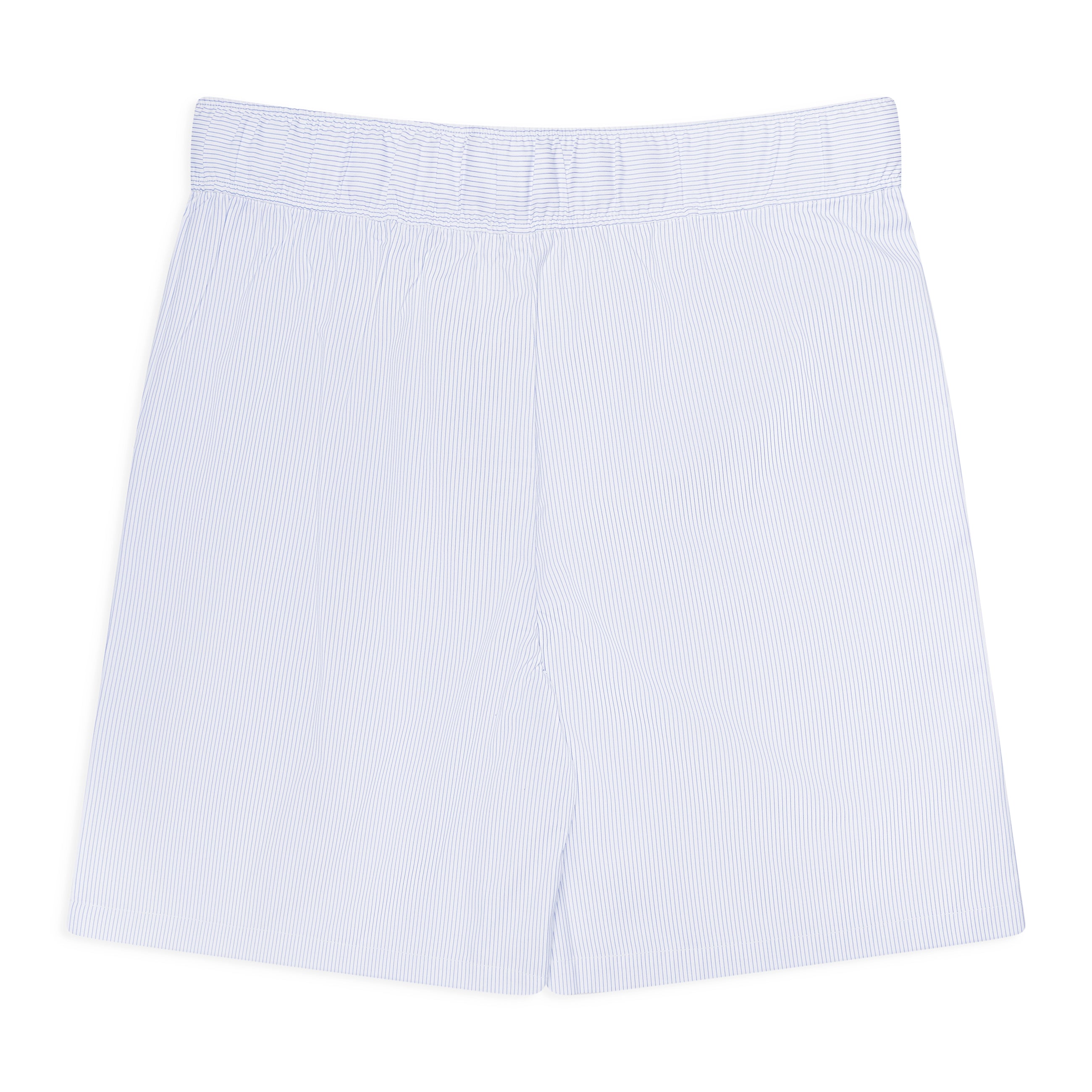 Krost Cotton Stripe Short Blue