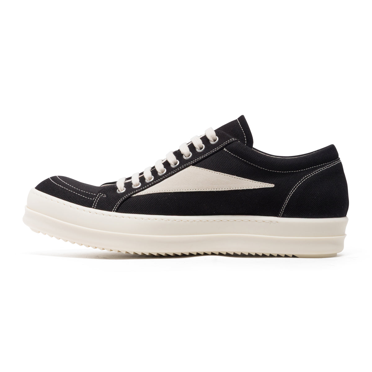 Rick Owens DRKSHDW Vintage Sneaks Black/Milk/Milk