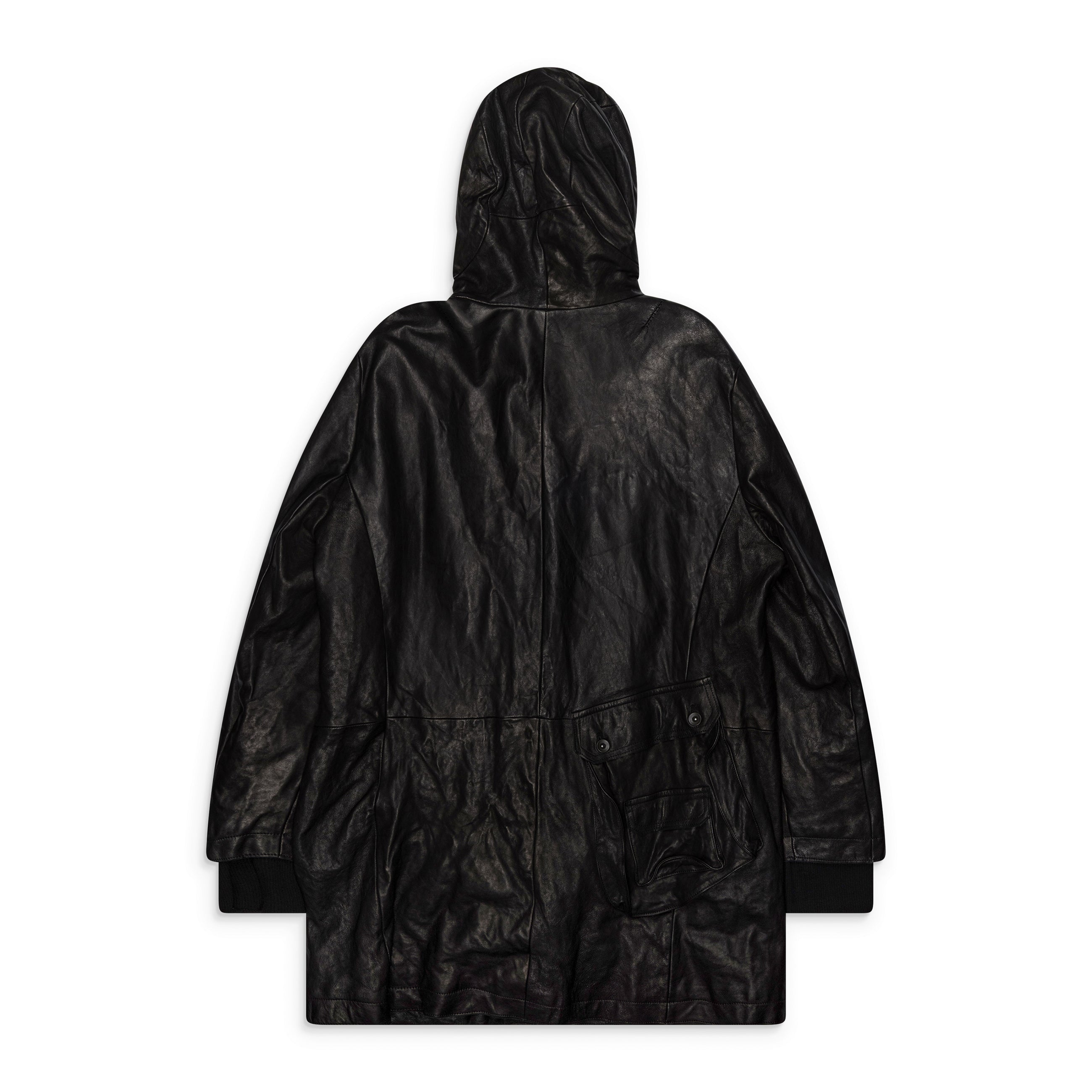SAN263-1 Asymmetric Field Jacket Black