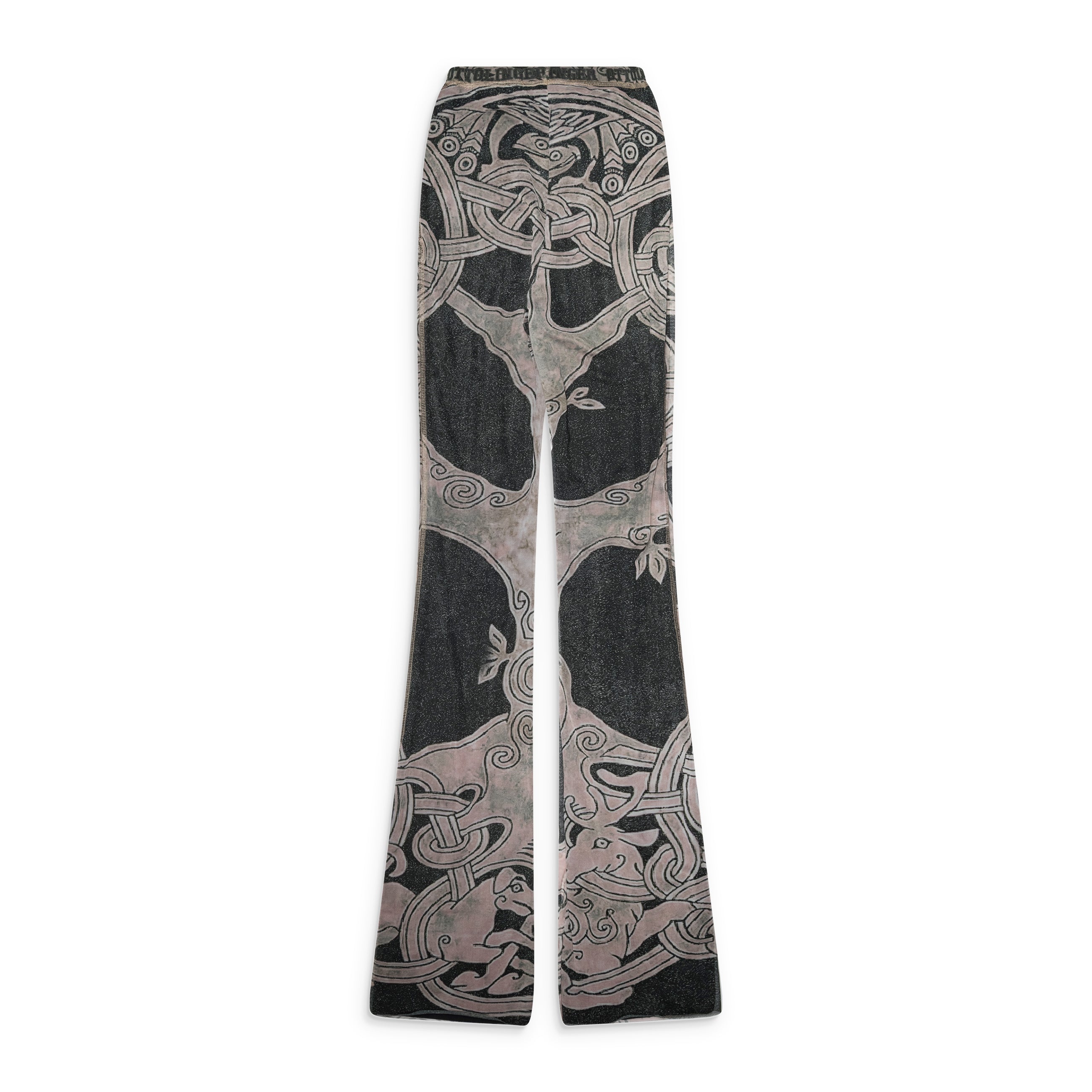 Ottolinger Tree of Life Mesh Pants Multicolor