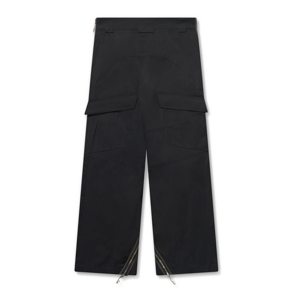 FFFPostalservice Diffraction 3-Way Zip Trouser Black
