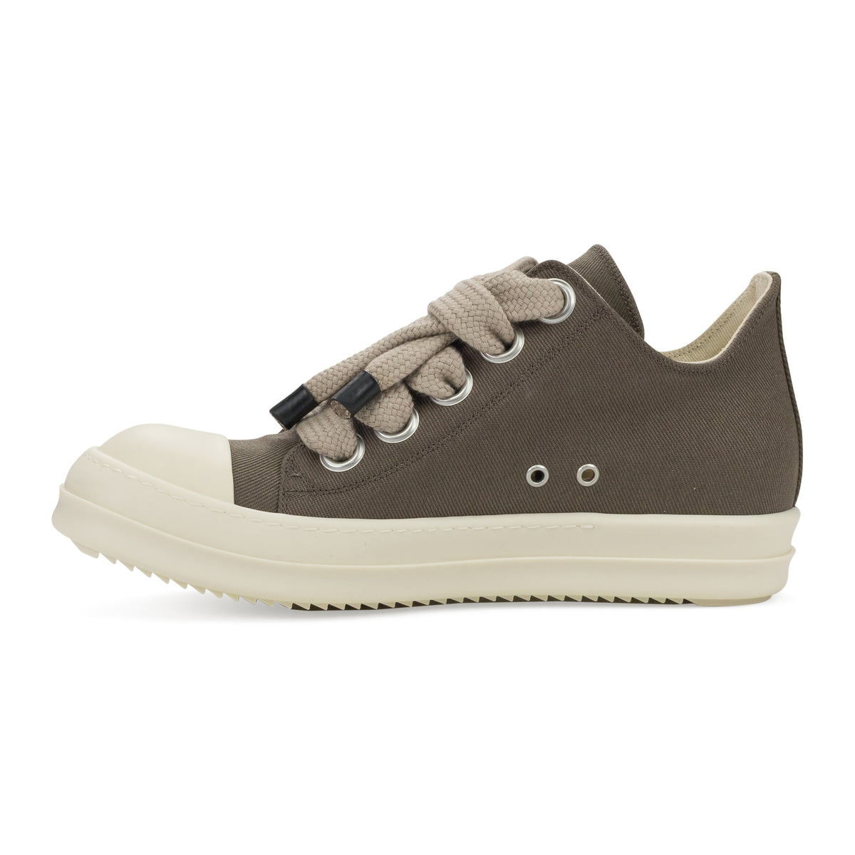 Rick Owens DRKSHDW Jumbolace Low Sneaks Dust/Milk/Milk