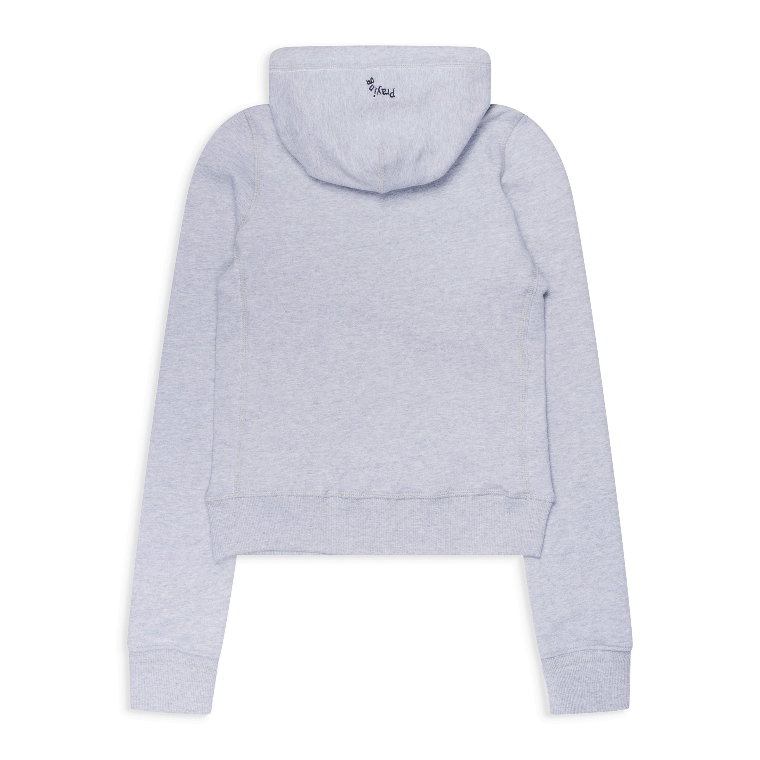 Praying Coffee Hoodie Grey