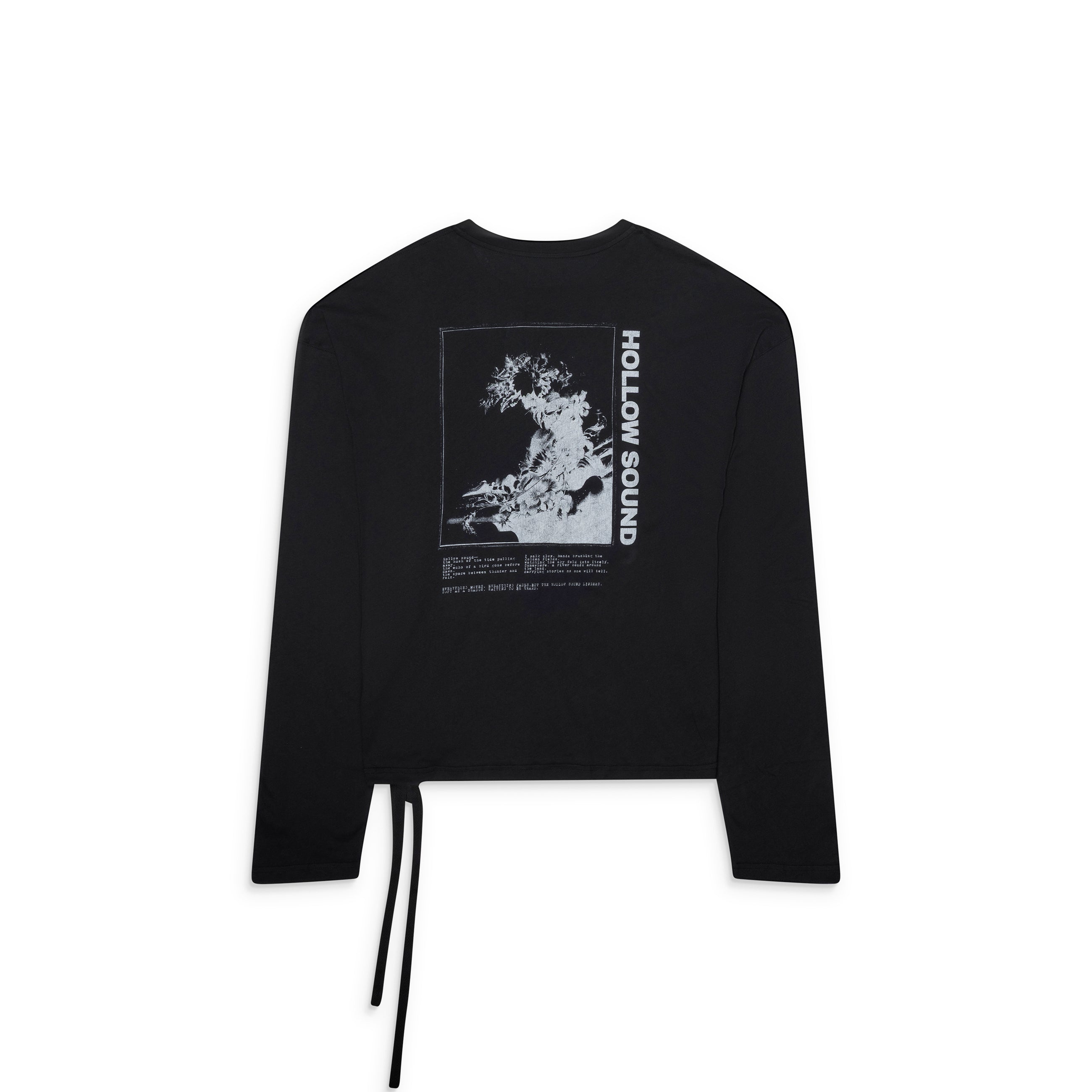 Ann Demeulemeester Emil "Hollow Sound" T-Shirt Black