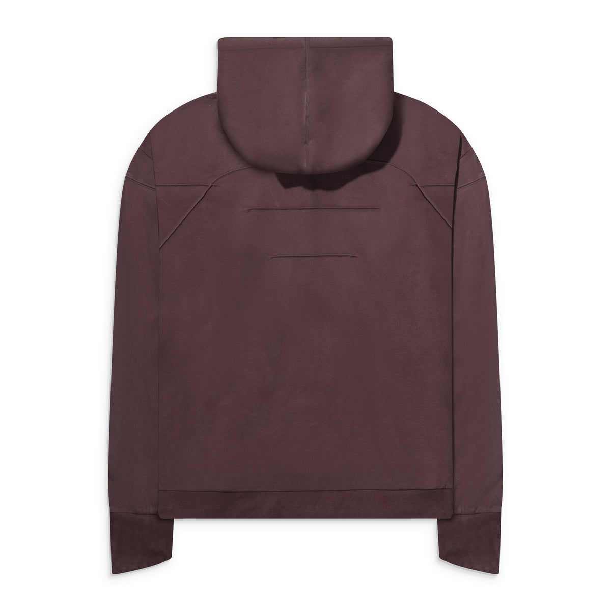 Cleioner Max Waxed Flighter Henley Hoodie Red