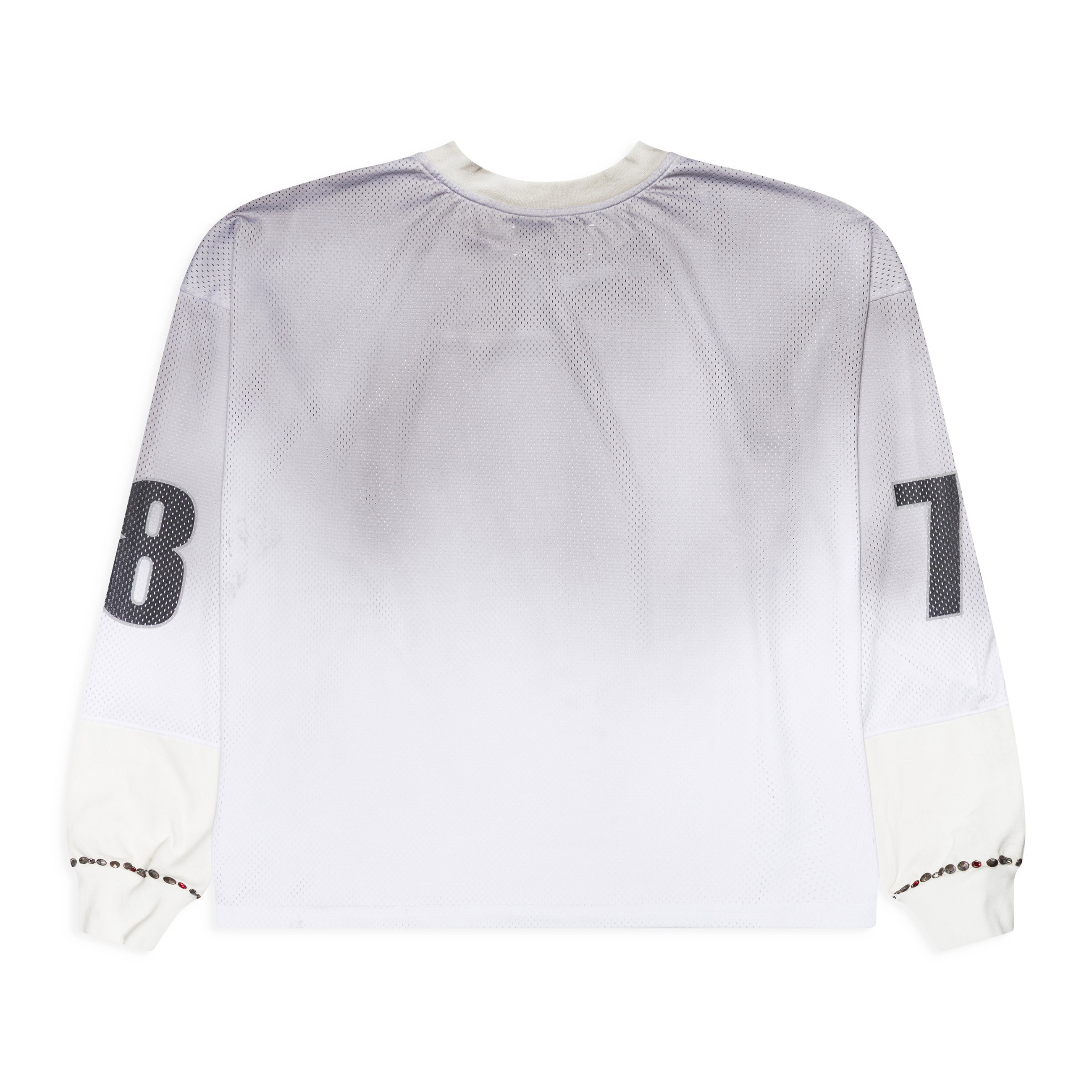 Satoshi Nakamoto Mesh Moto Jersey White