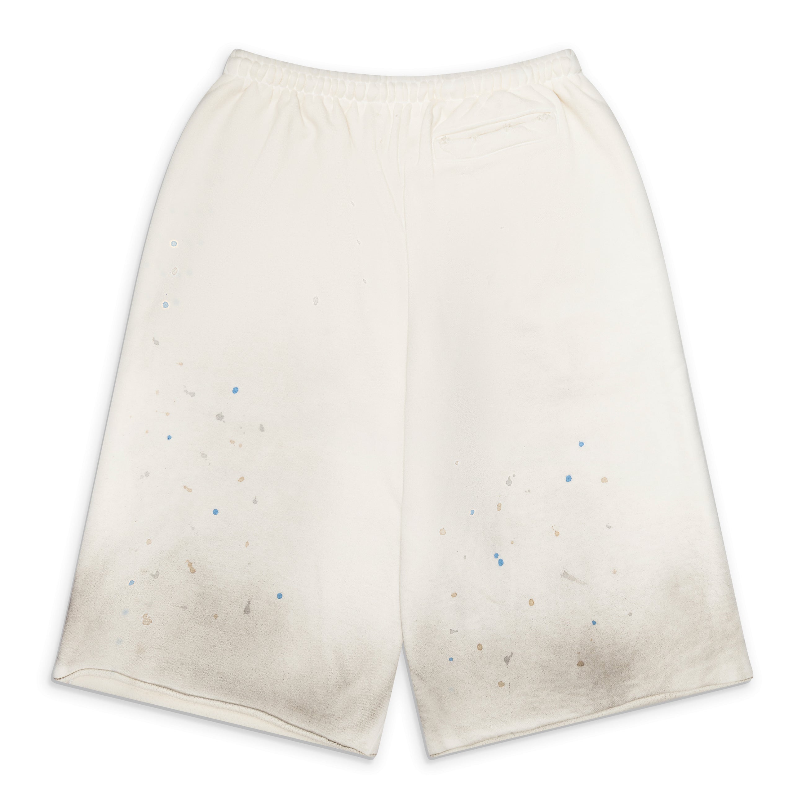 Satoshi Nakamoto White Drifter Sweatshorts