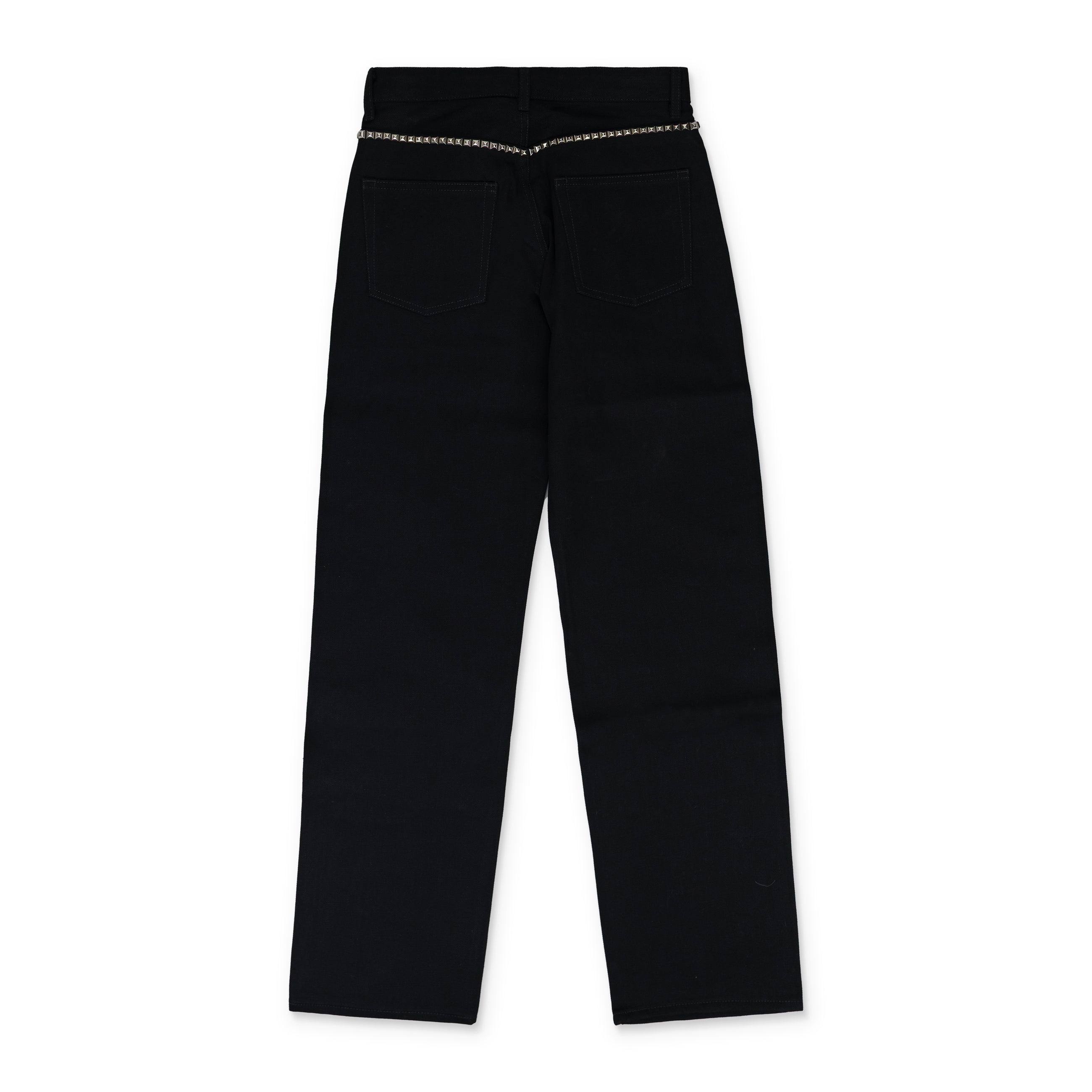 TAKAHIROMIYASHITA TheSoloist. Selvedge Baggy Jean.(Studs) Black