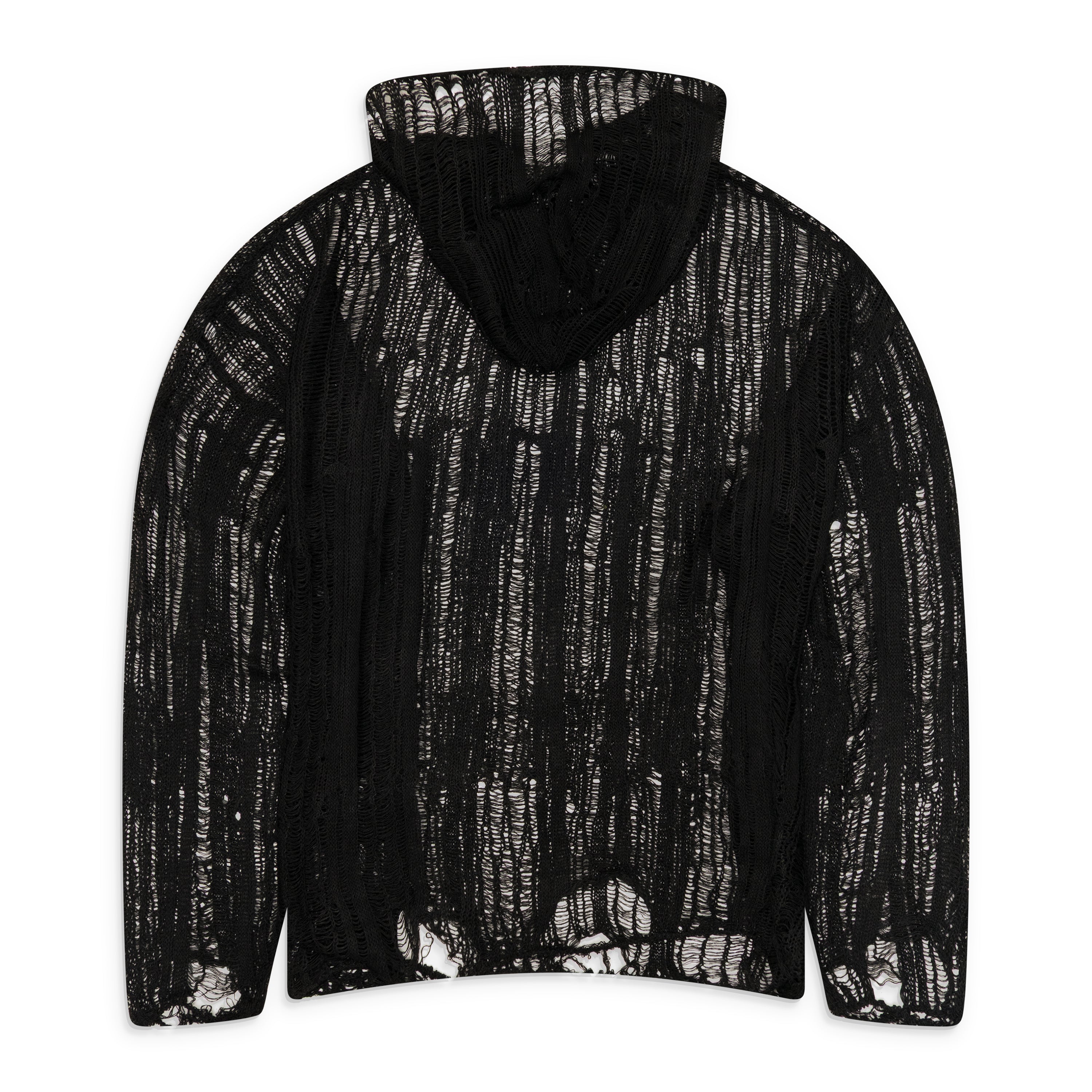 Troubled Waters Spider Knit Hoodie Black – ESSXNYC
