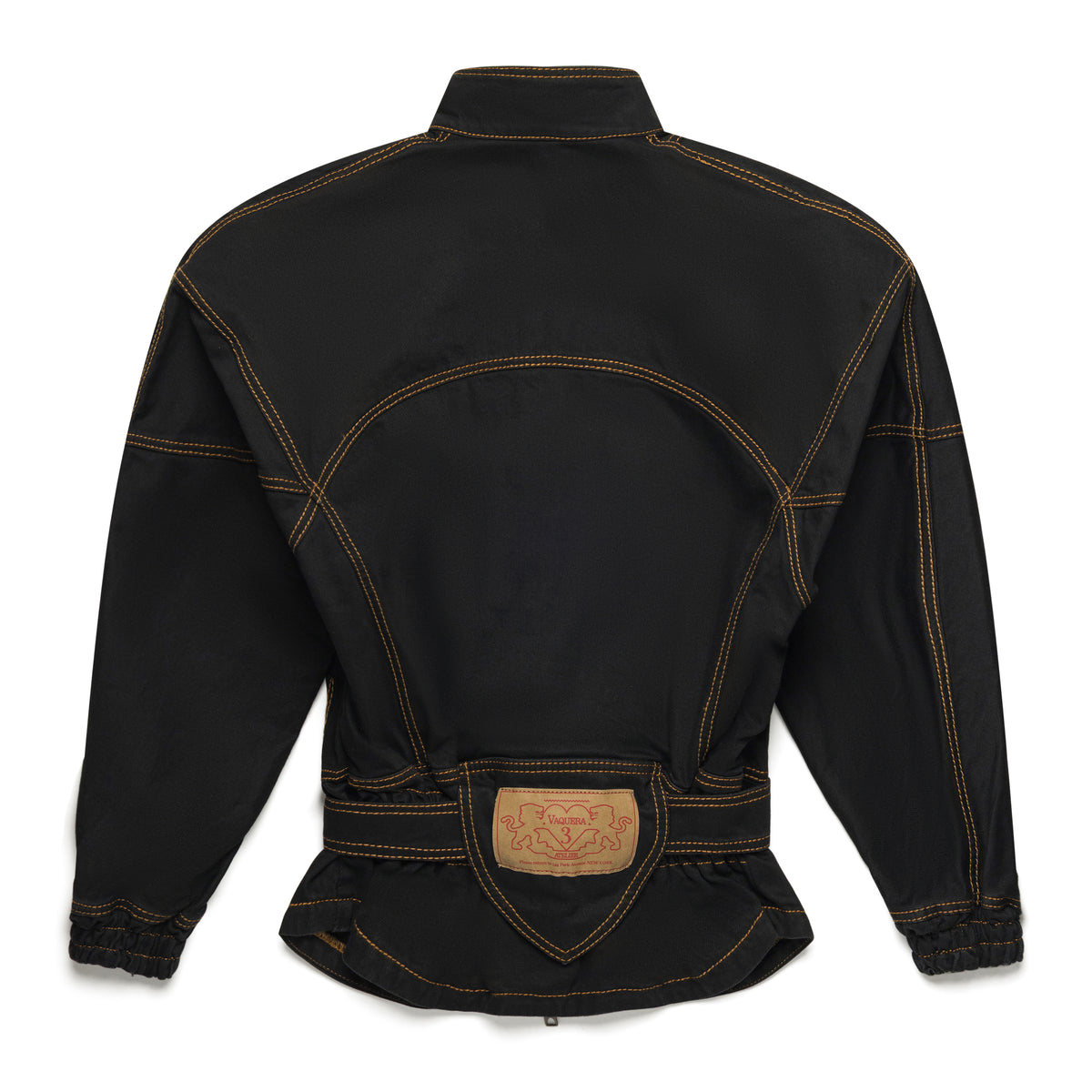 Vaquera Women Denim Jacket Woven Black