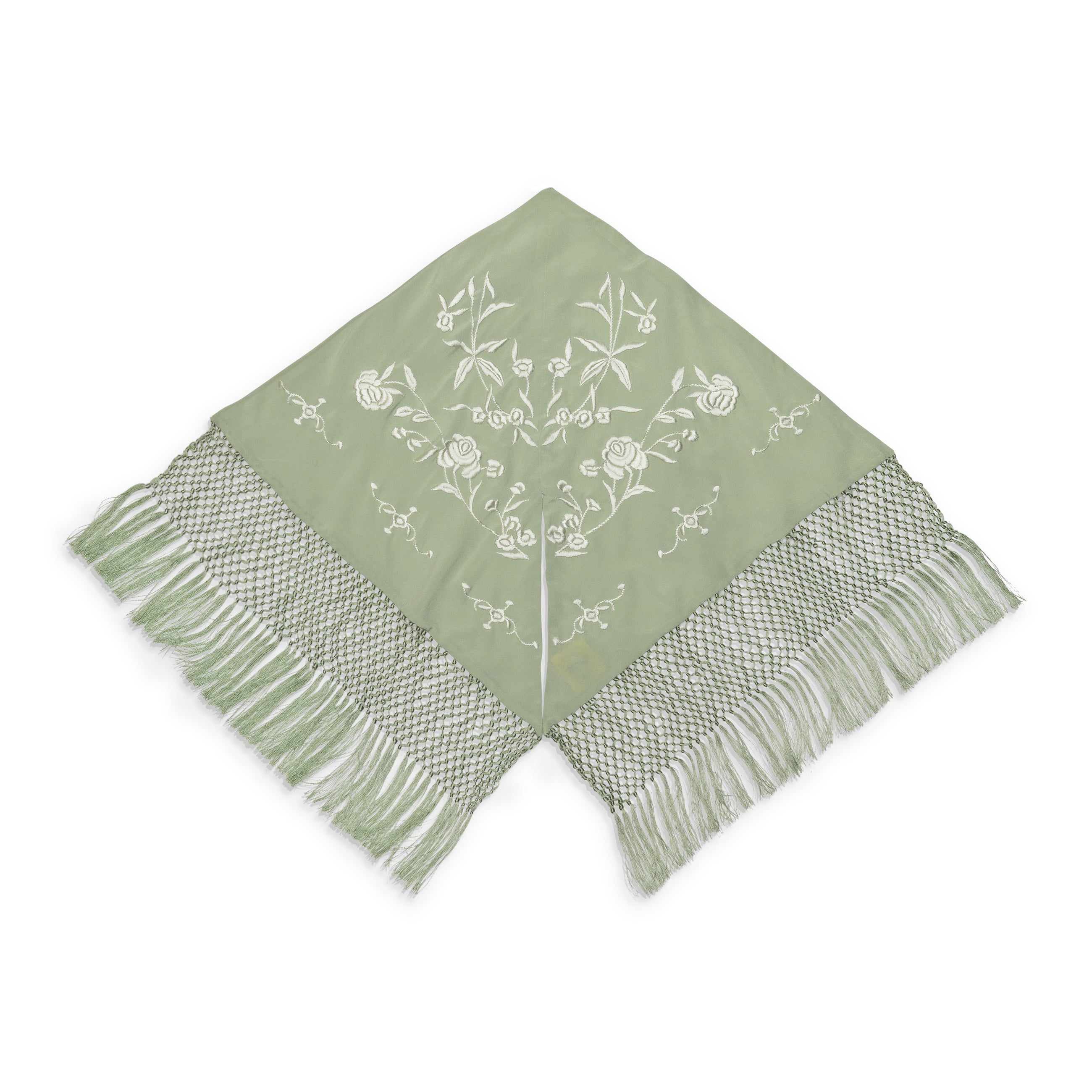 Conner Ives Piano Shawl Top Green