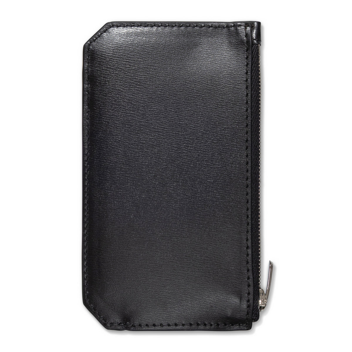 Au Depart Zip Card Holder Noir