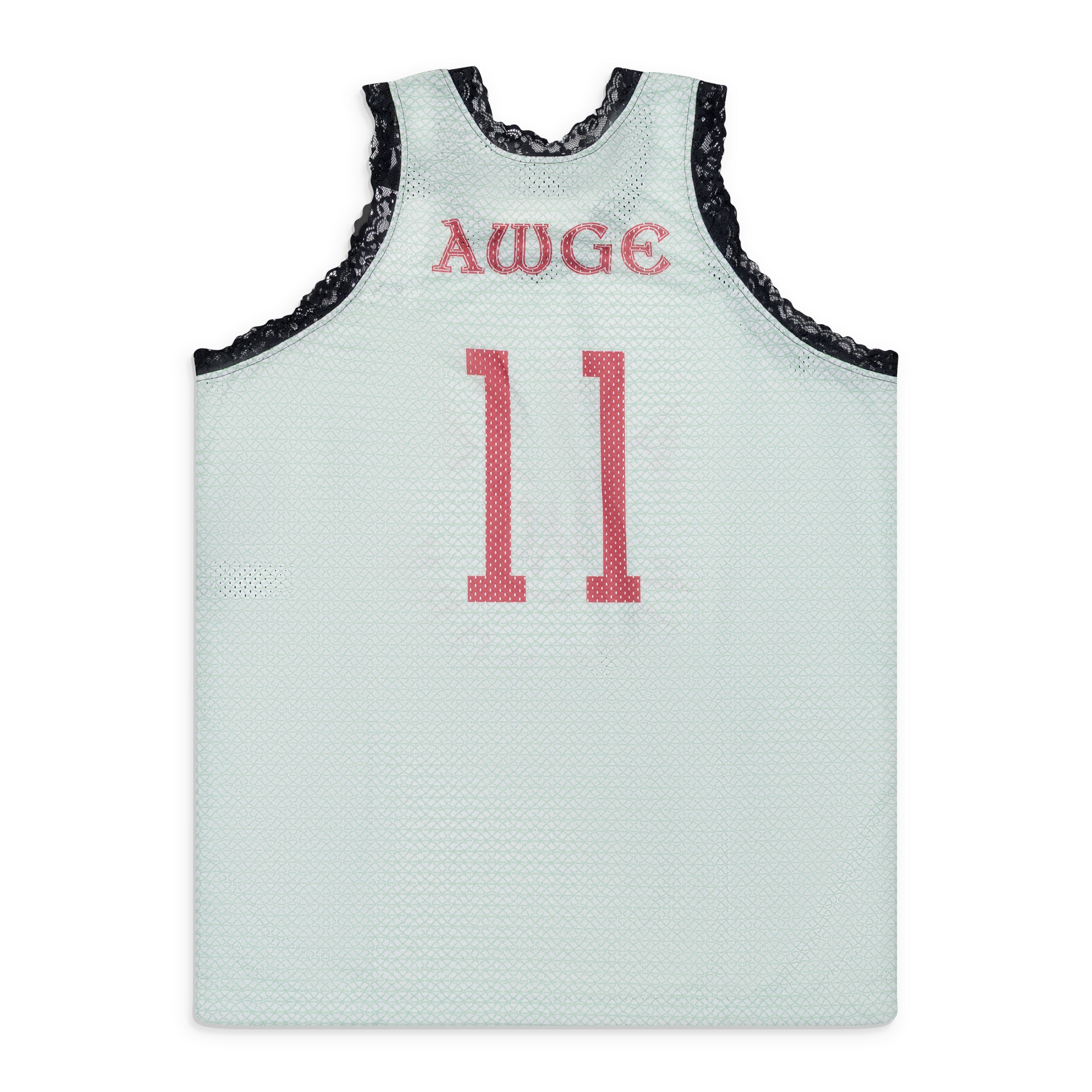 AWGE Waffle Tank Red Print