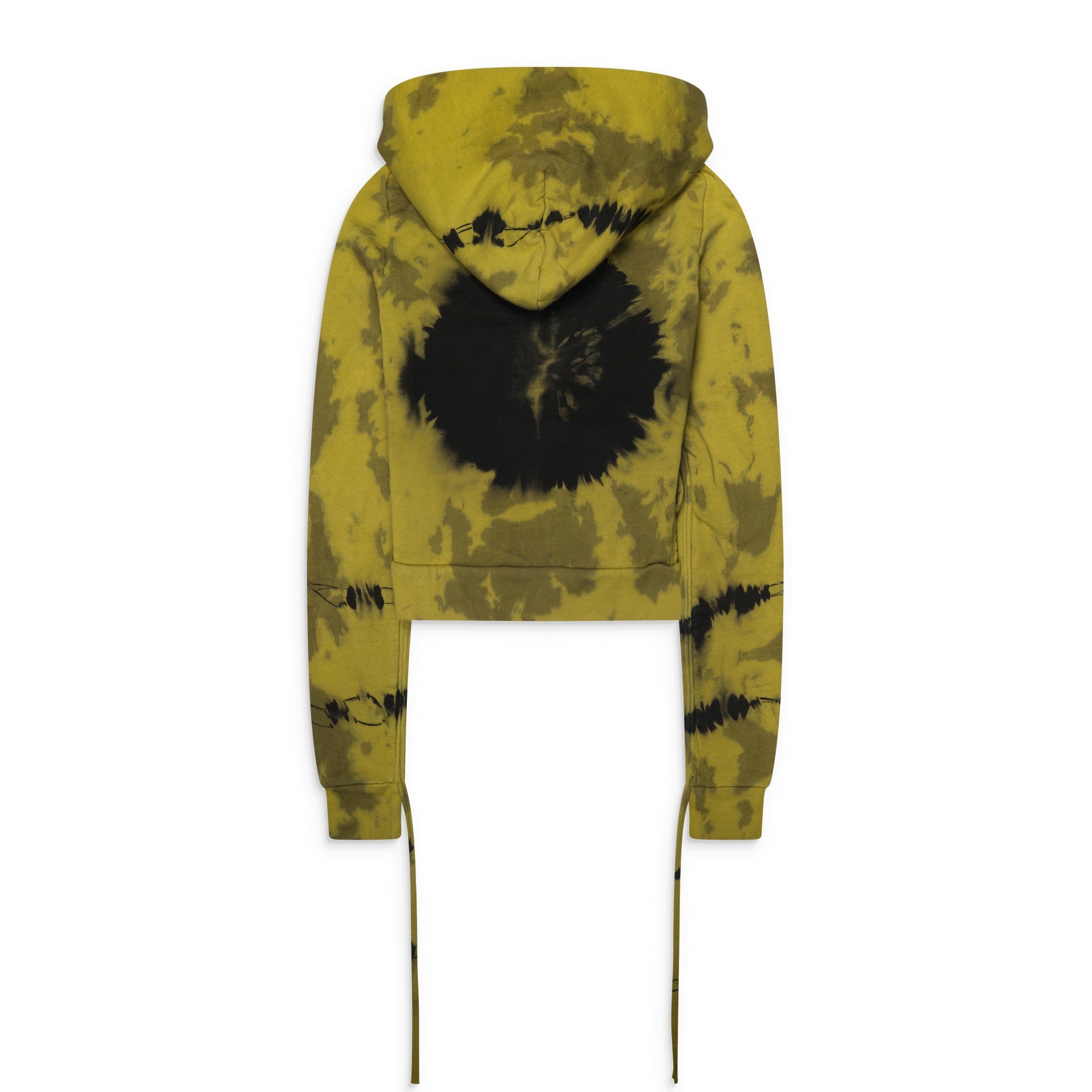 Ottolinger Tie Dye Sutured Zip Hoodie Multicolor