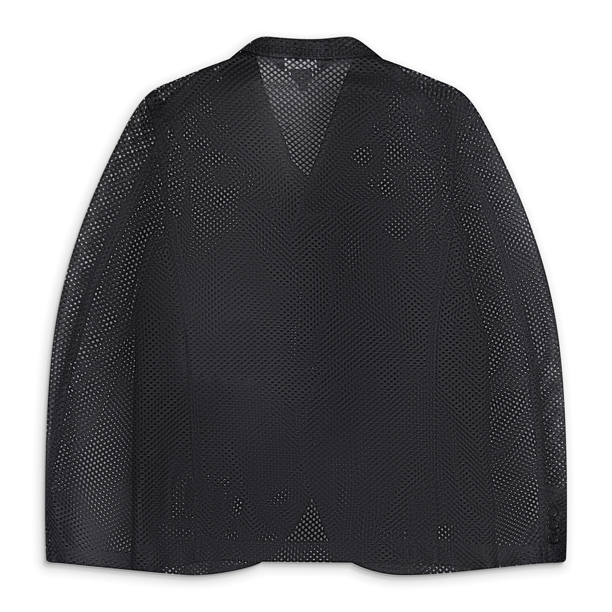 Comme Des Garcons Black Black Mesh Blazer