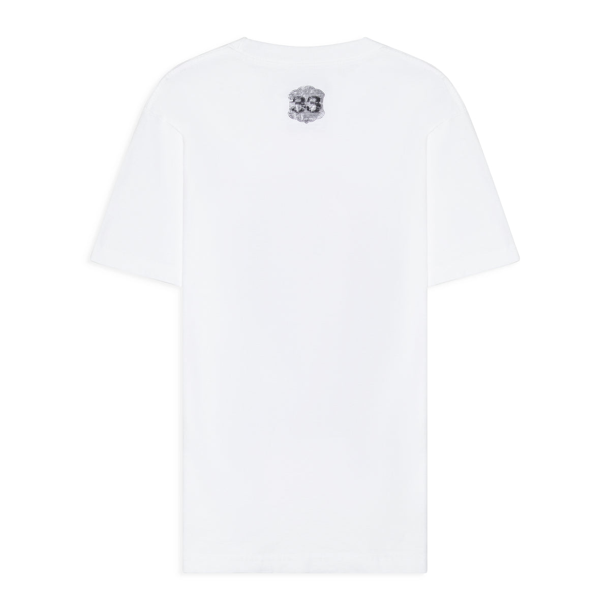 Thirty Three Plus 33 F.M. Tee White + Black