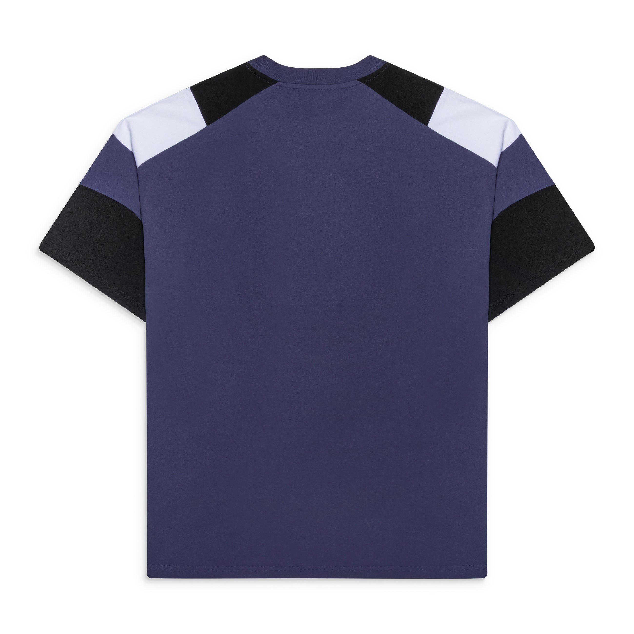 Martine Rose / White Oversized Panelled T-Shirt Purple