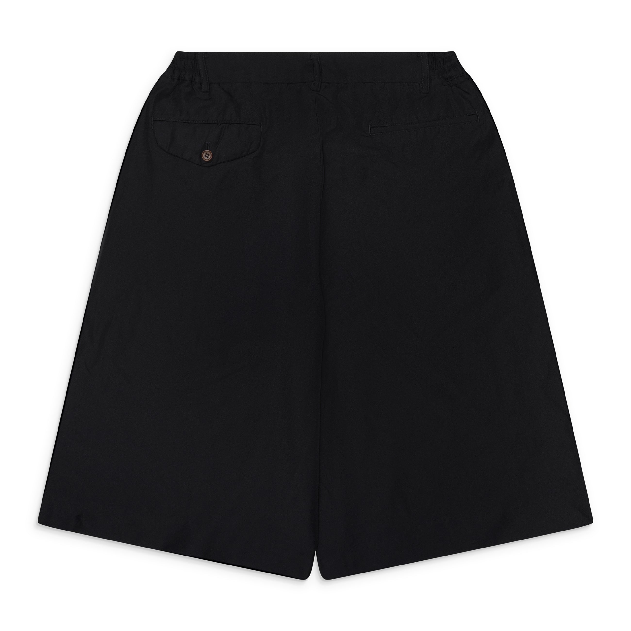 Comme Des Garcons Homme Plus Black Wrinkled Shorts