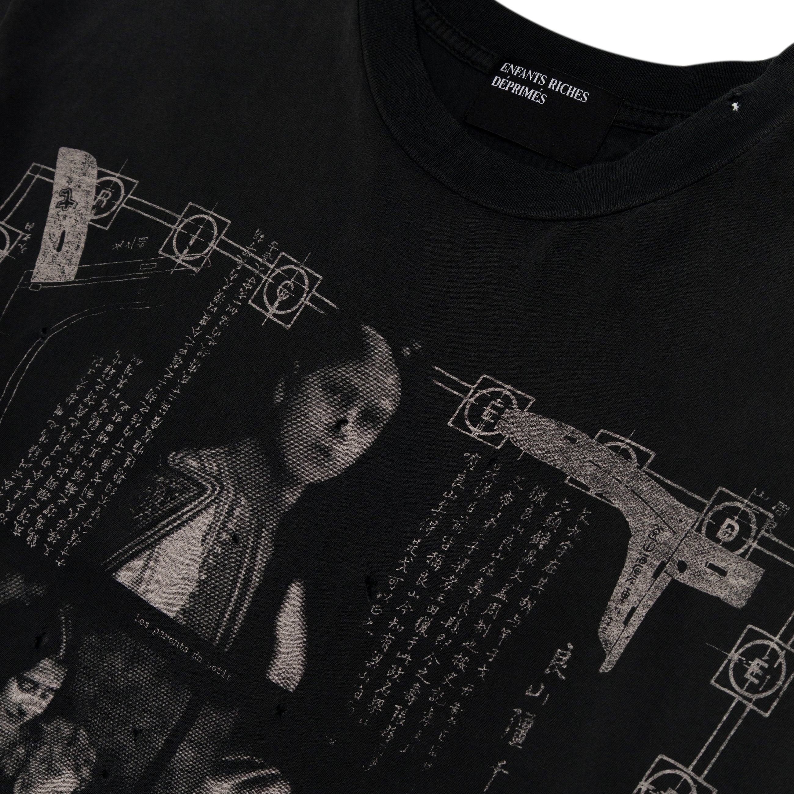 Enfants Riches Deprimes The Little One'S Parents T-Shirt (Exclusive) Faded Black
