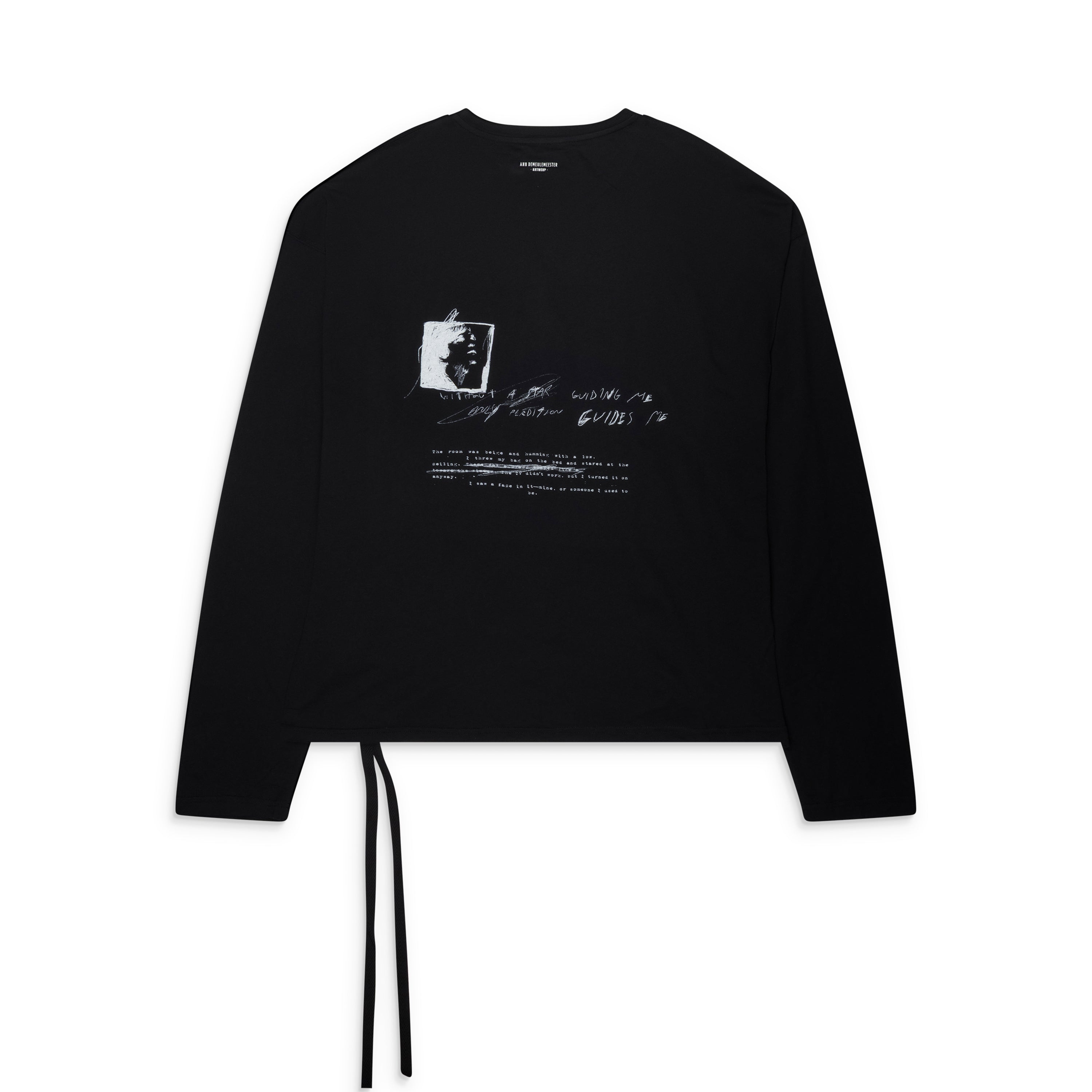 Ann Demeulemeester Are You Dreaming T-Shirt Black – ESSXNYC